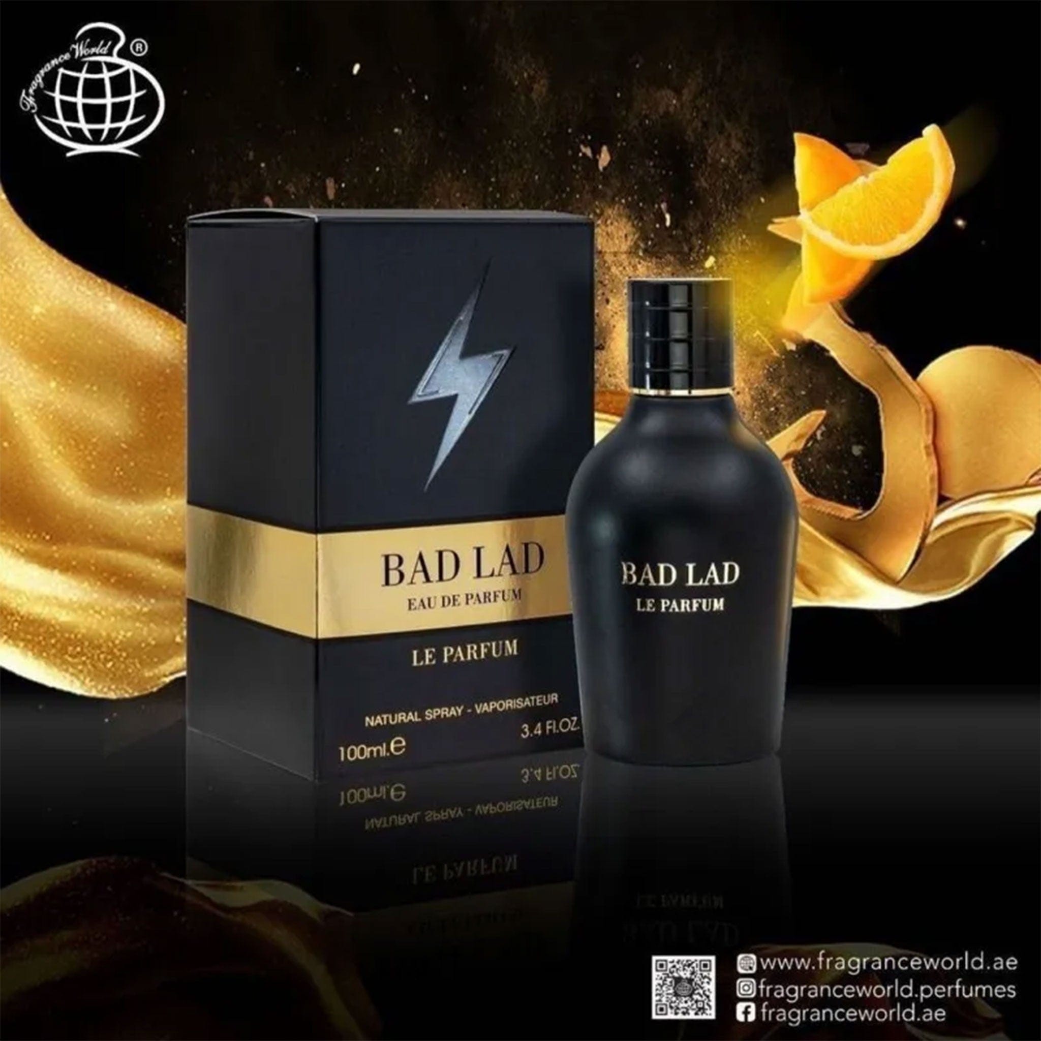 Bad Lad Le Parfum by Fragrance World - Apa de parfum barbati - 100 ml