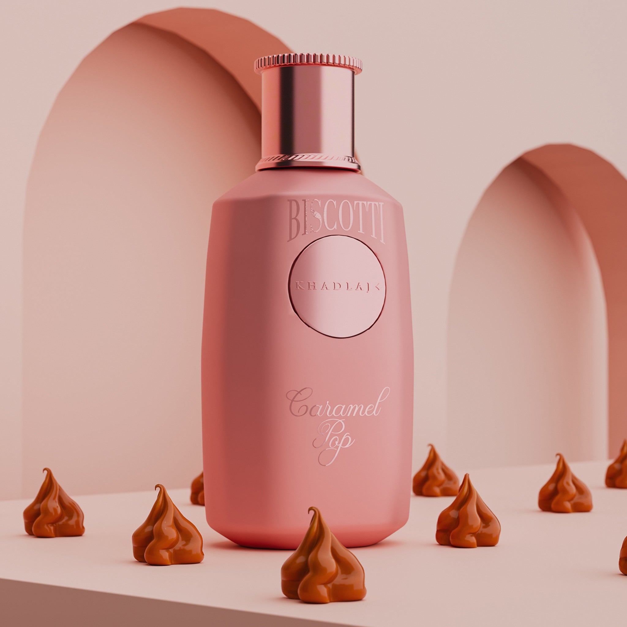 Biscotti Caramel Pop by Khadlaj - Extract de Parfum dama - 100 ml