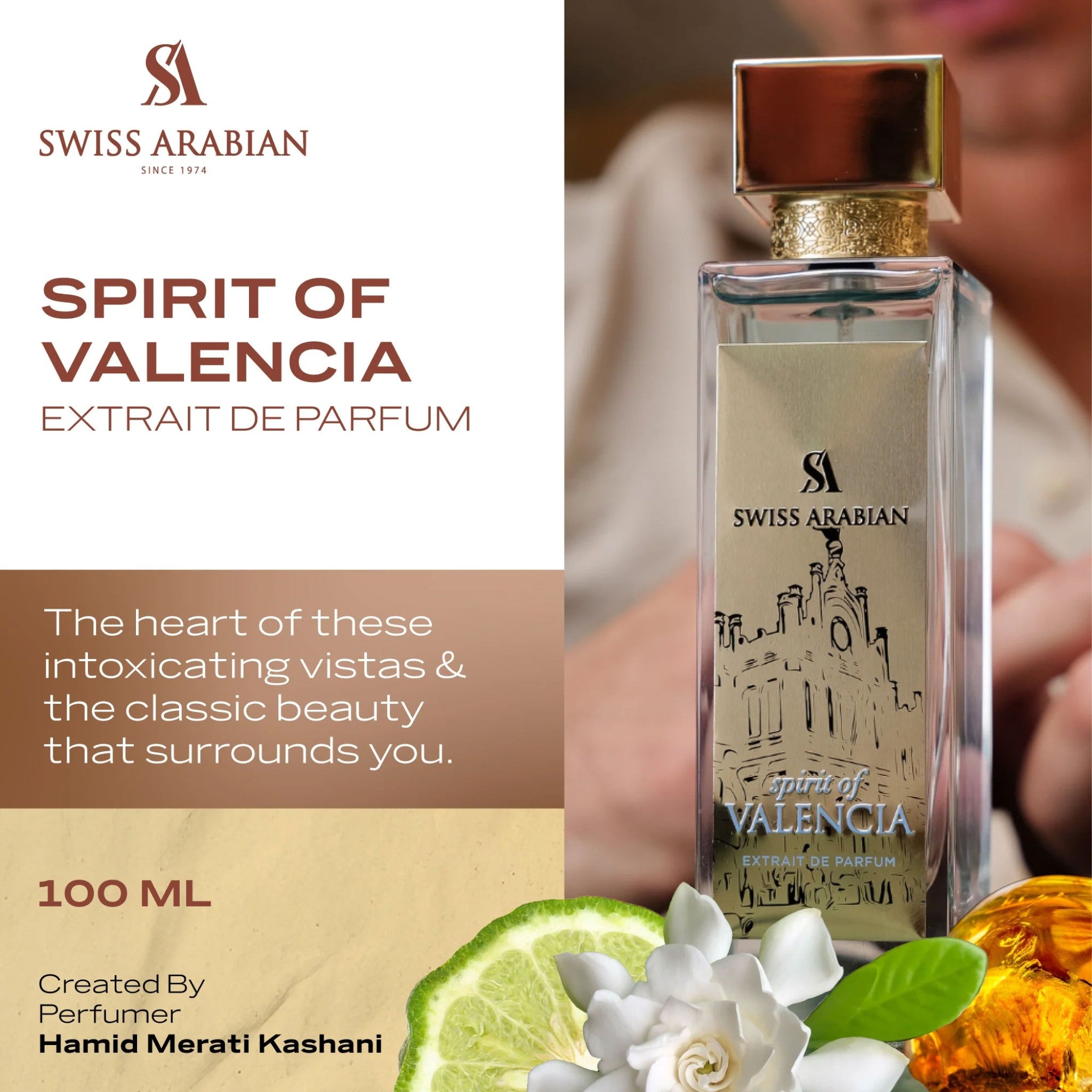 Spirit of Valencia by Swiss Arabian - Extract de Parfum unisex - 100 ml