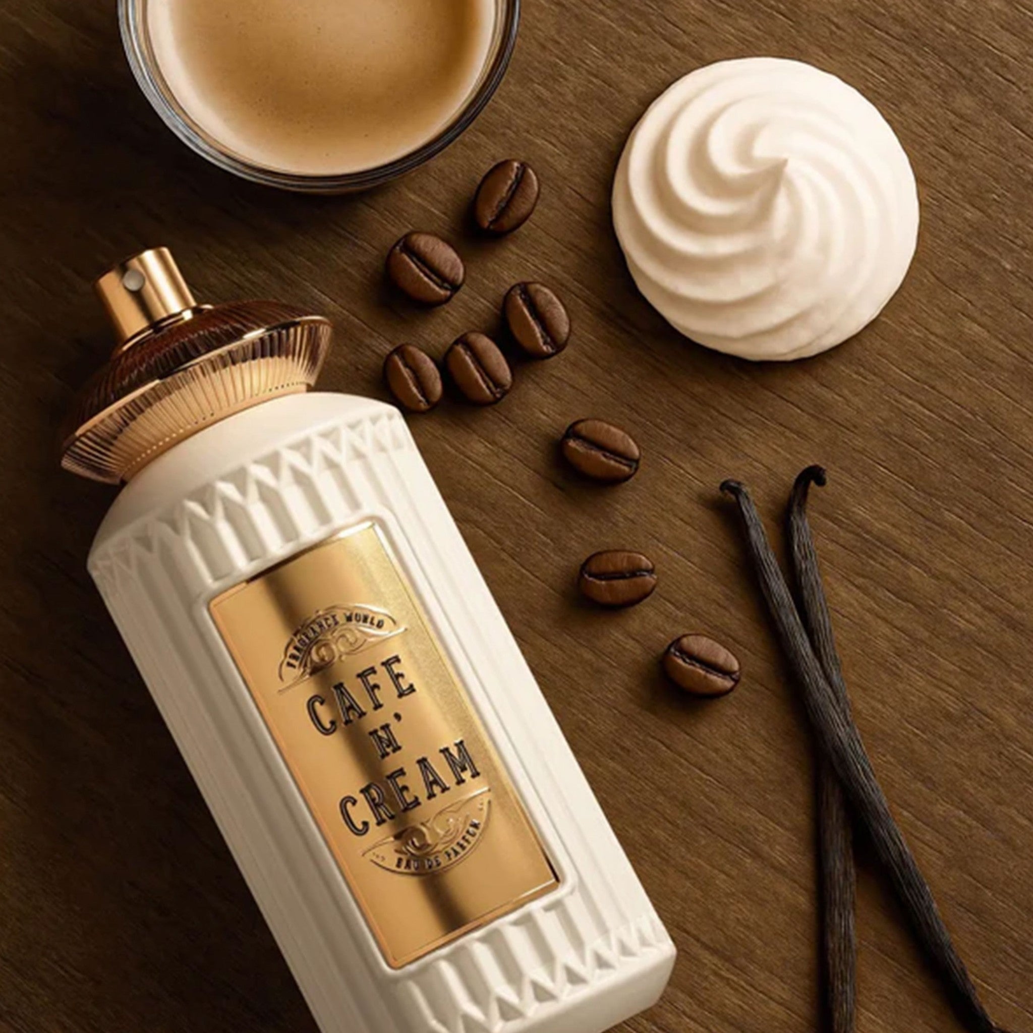 Cafe N' Cream by Fragrance World - Apa de parfum unisex - 100 ml