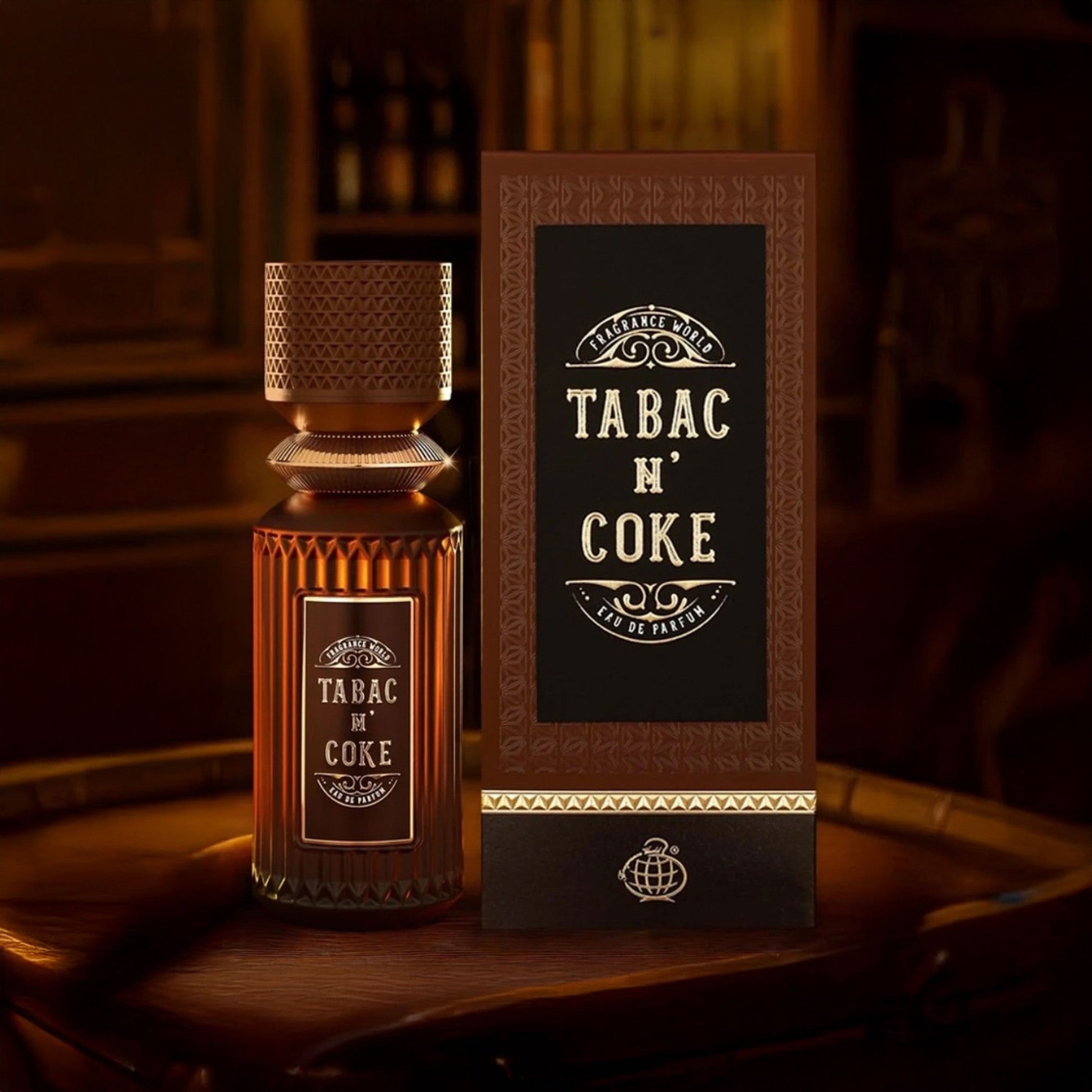 Tabac N' Coke by Fragrance World - Apa de parfum barbati - 100 ml