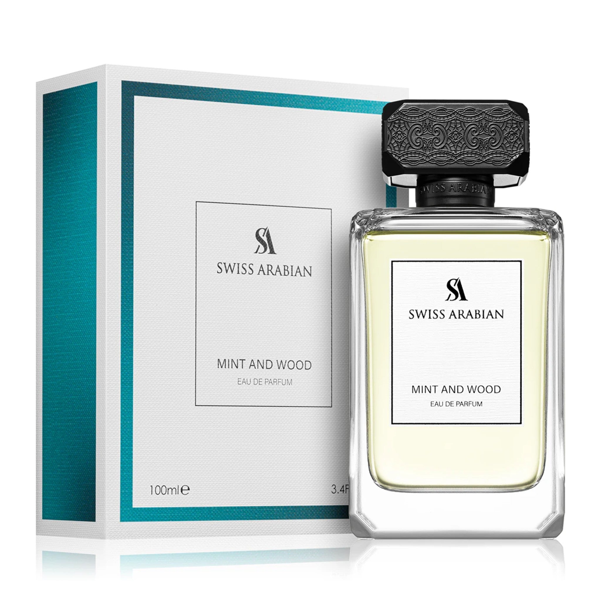 Mint and Wood by Swiss Arabian - Apa de parfum barbati - 100 ml