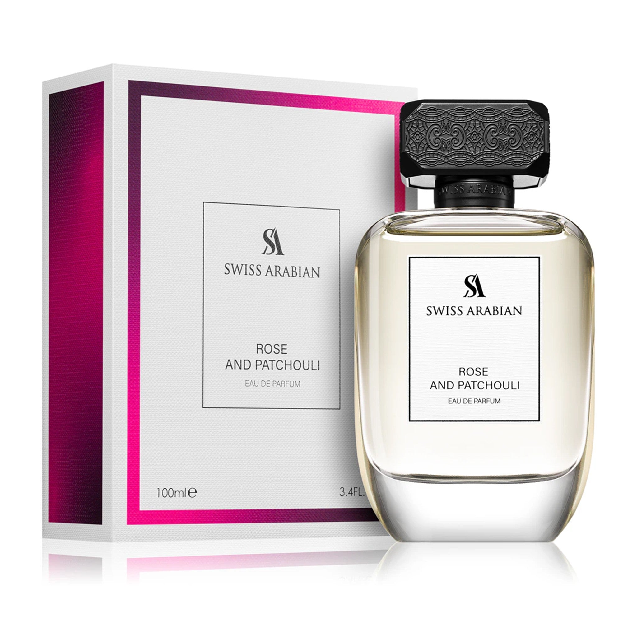 Rose and Patchouli by Swiss Arabian - Apa de parfum dama - 100 ml