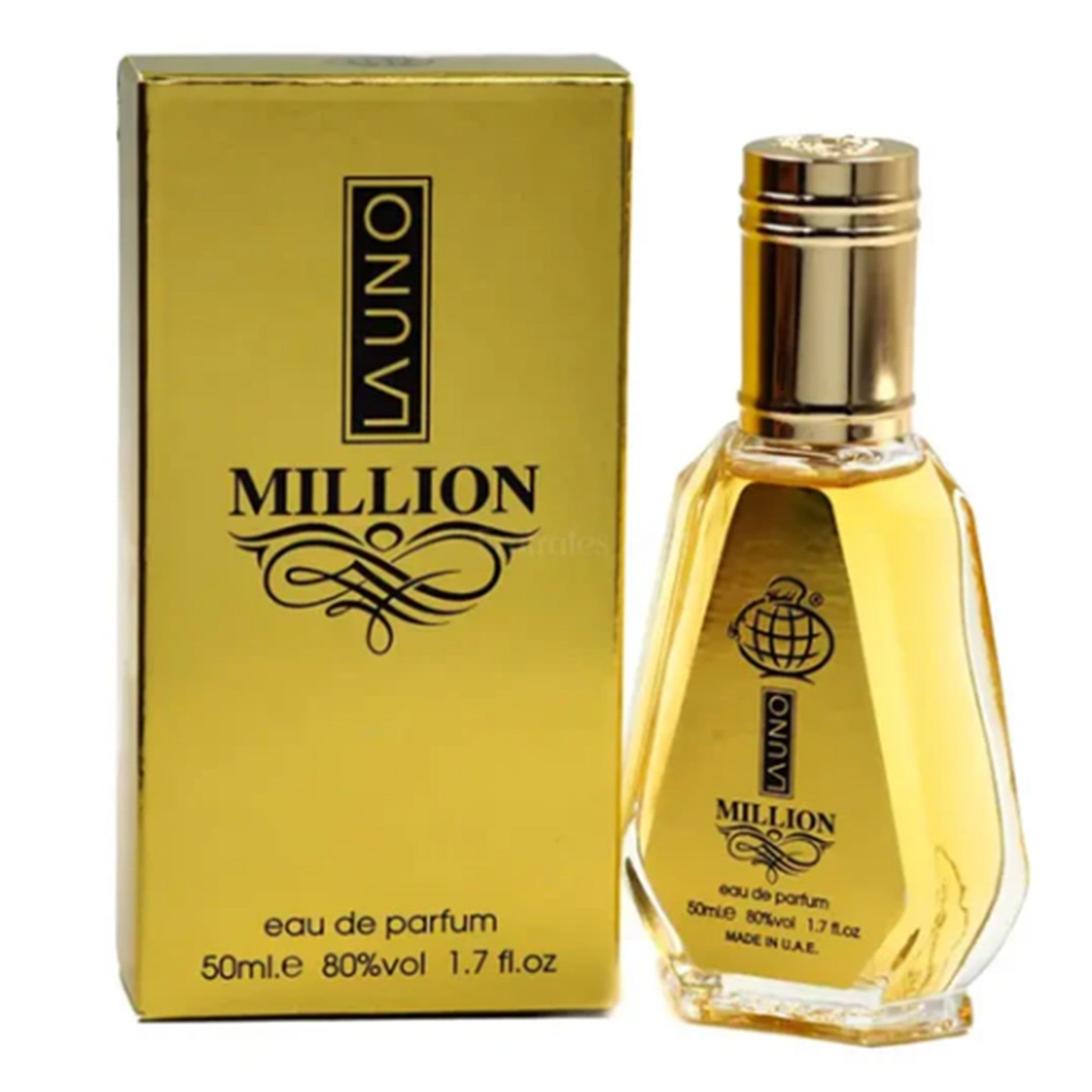 La Uno Million by Fragrance World - Apa de parfum barbati - 50 ml