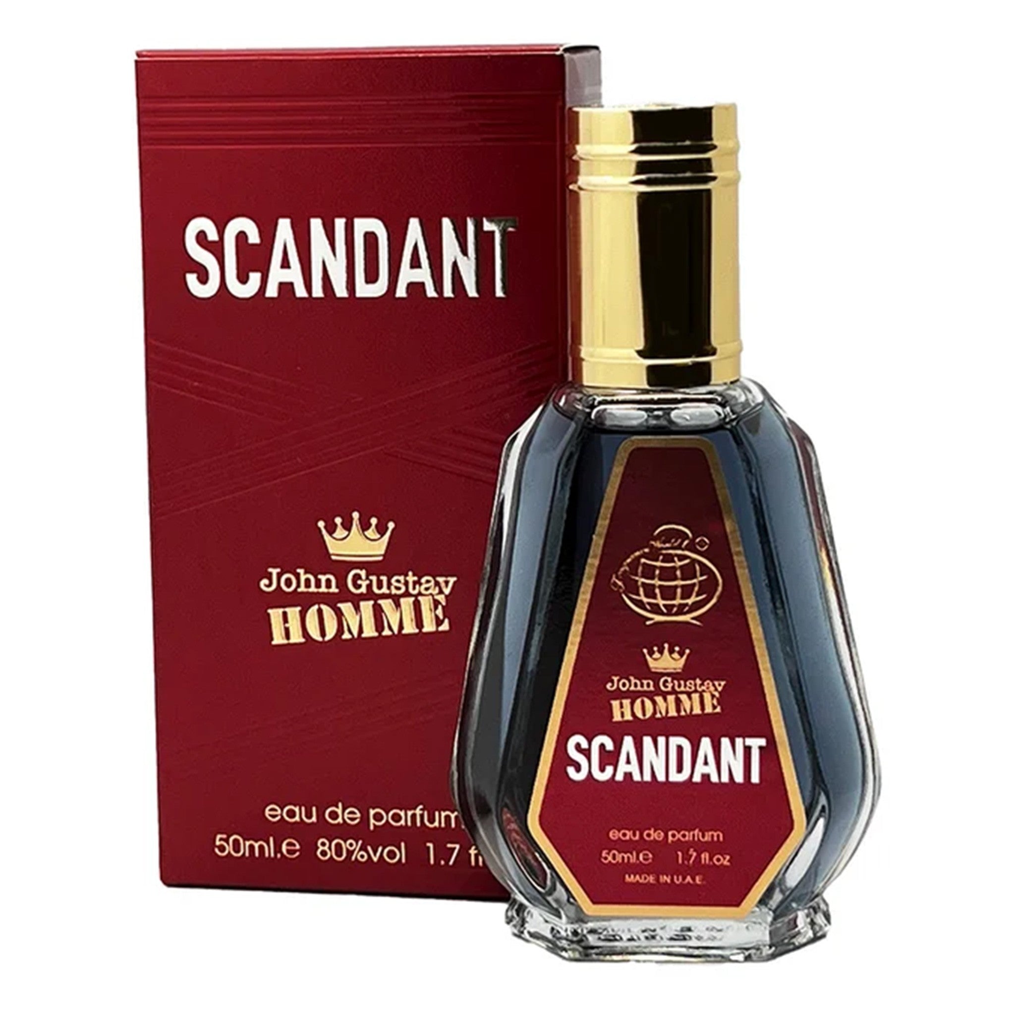 John Gustav Homme Scandant Le Parfum by Fragrance World - Apa de parfum barbati - 50 ml