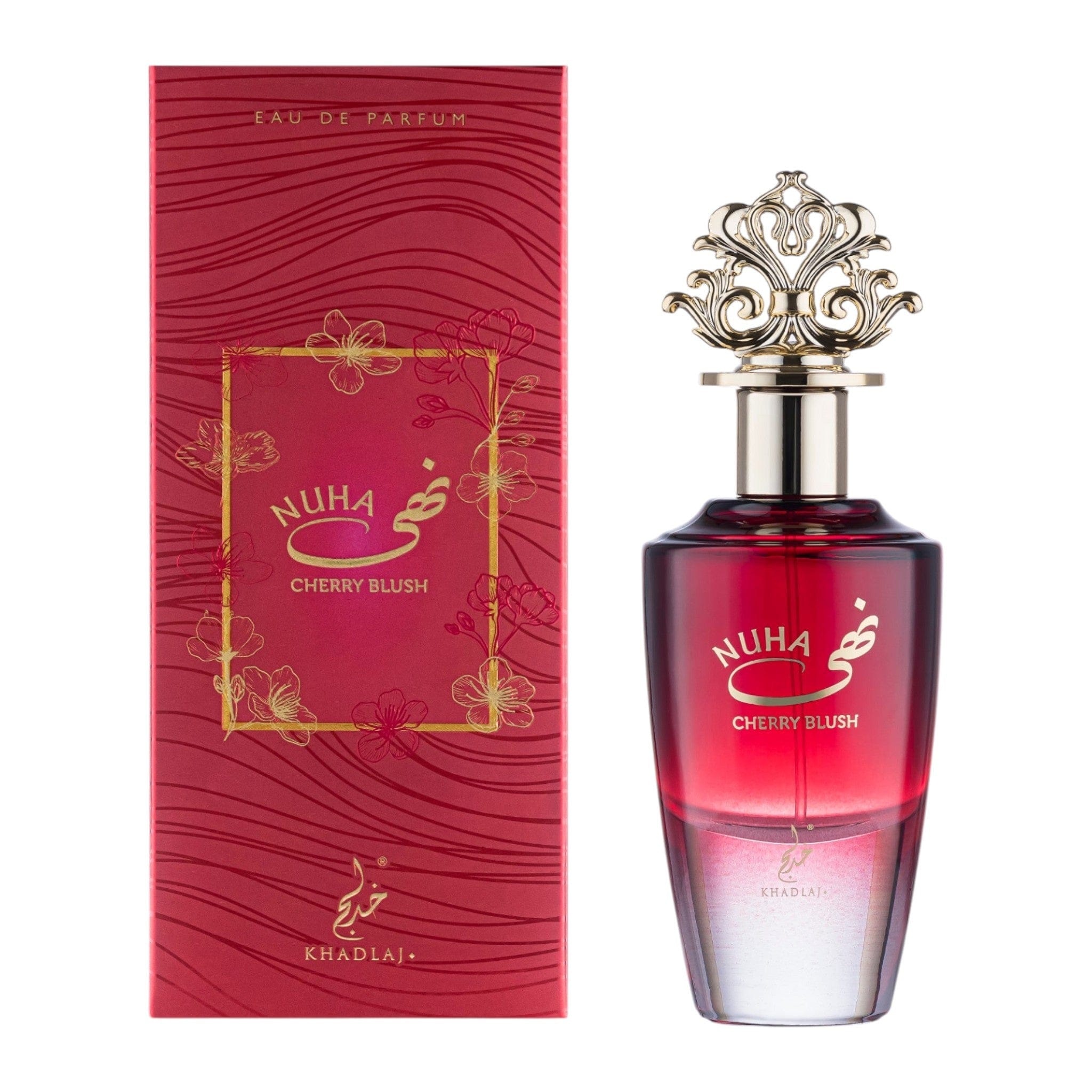 Nuha Cherry Blush by Khadlaj - Apa de parfum dama - 85 ml
