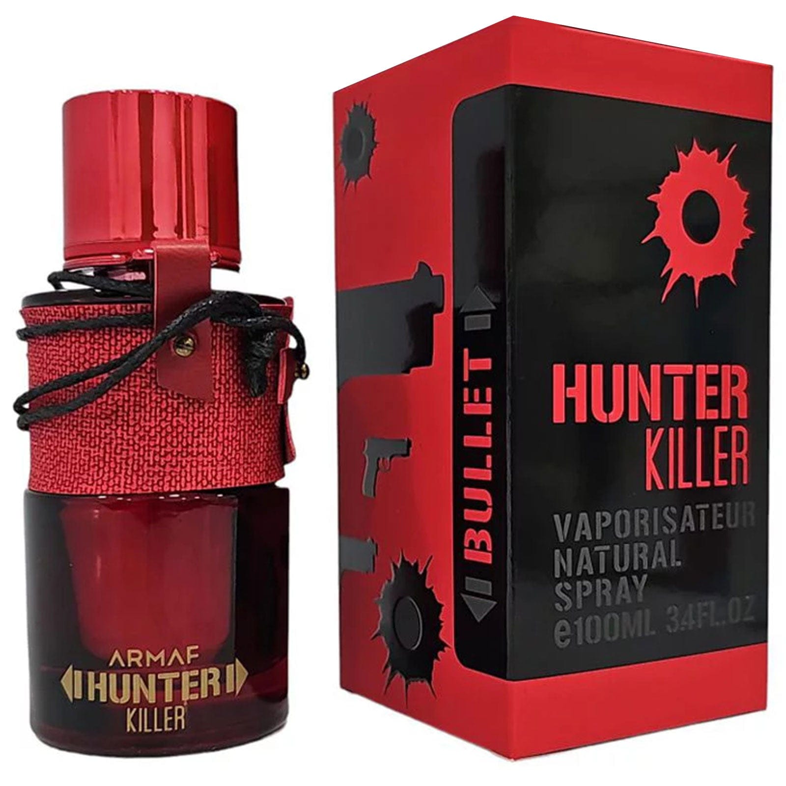 Hunter Killer Red by Armaf - Apa de parfum barbati - 100 ml