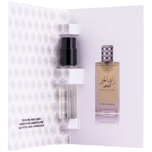 Parfum arabesc pentru barbati Attri Zayed Al Khair White - 2ml