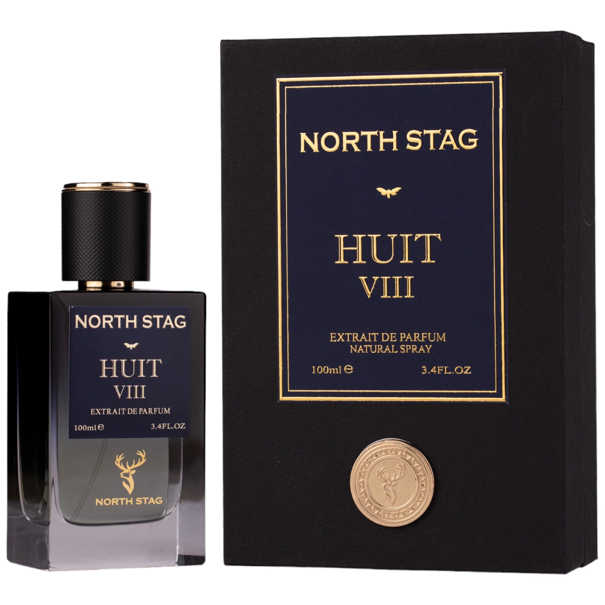 Huit VIII by North Stag - Extract de parfum barbati - 100 ml