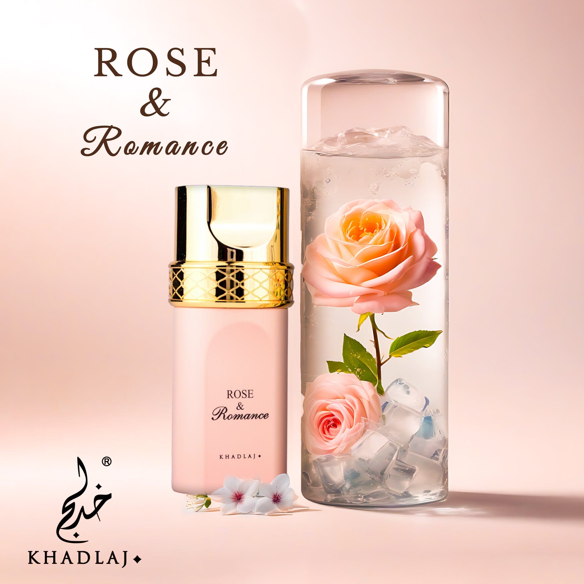 Rose & Romance by Khadlaj - Apa de parfum dama - 100 ml