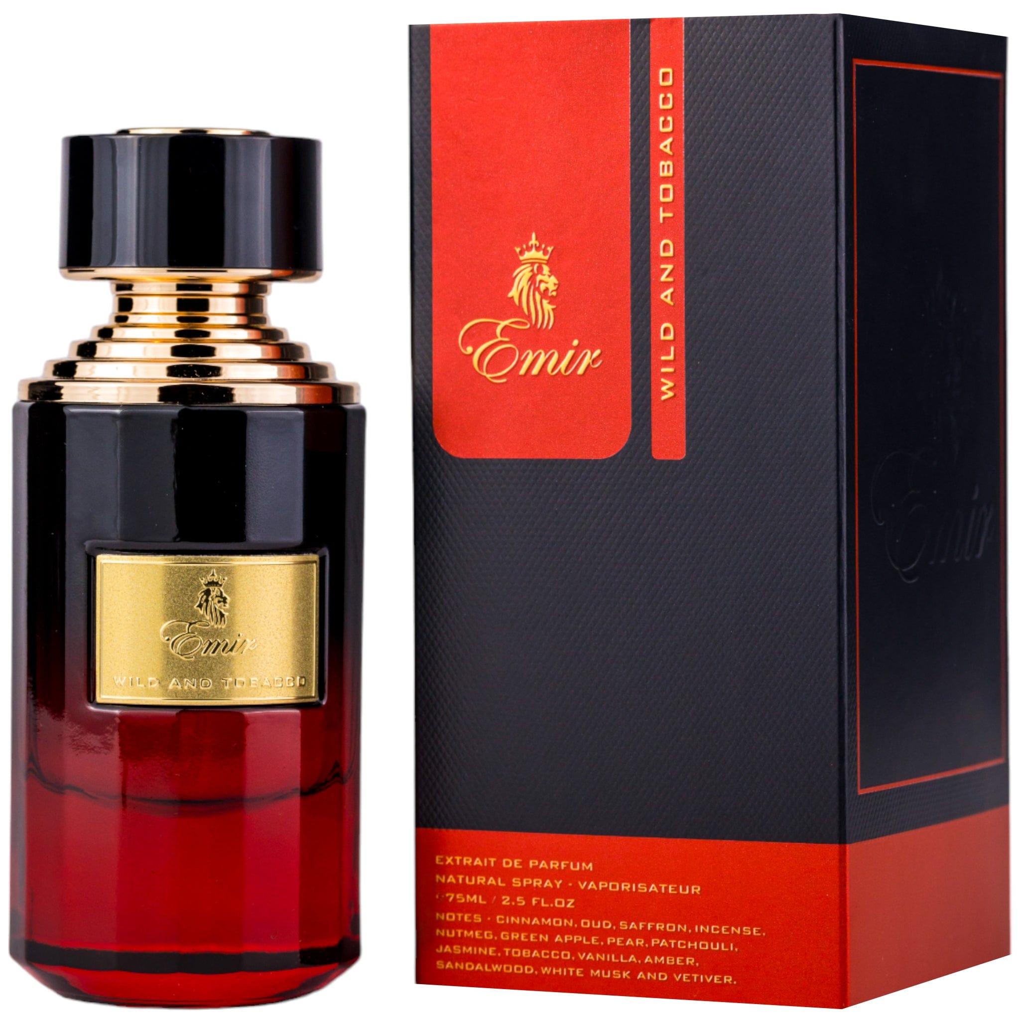 Wild and Tobacco by Emir - Extract de parfum unisex - 75 ml