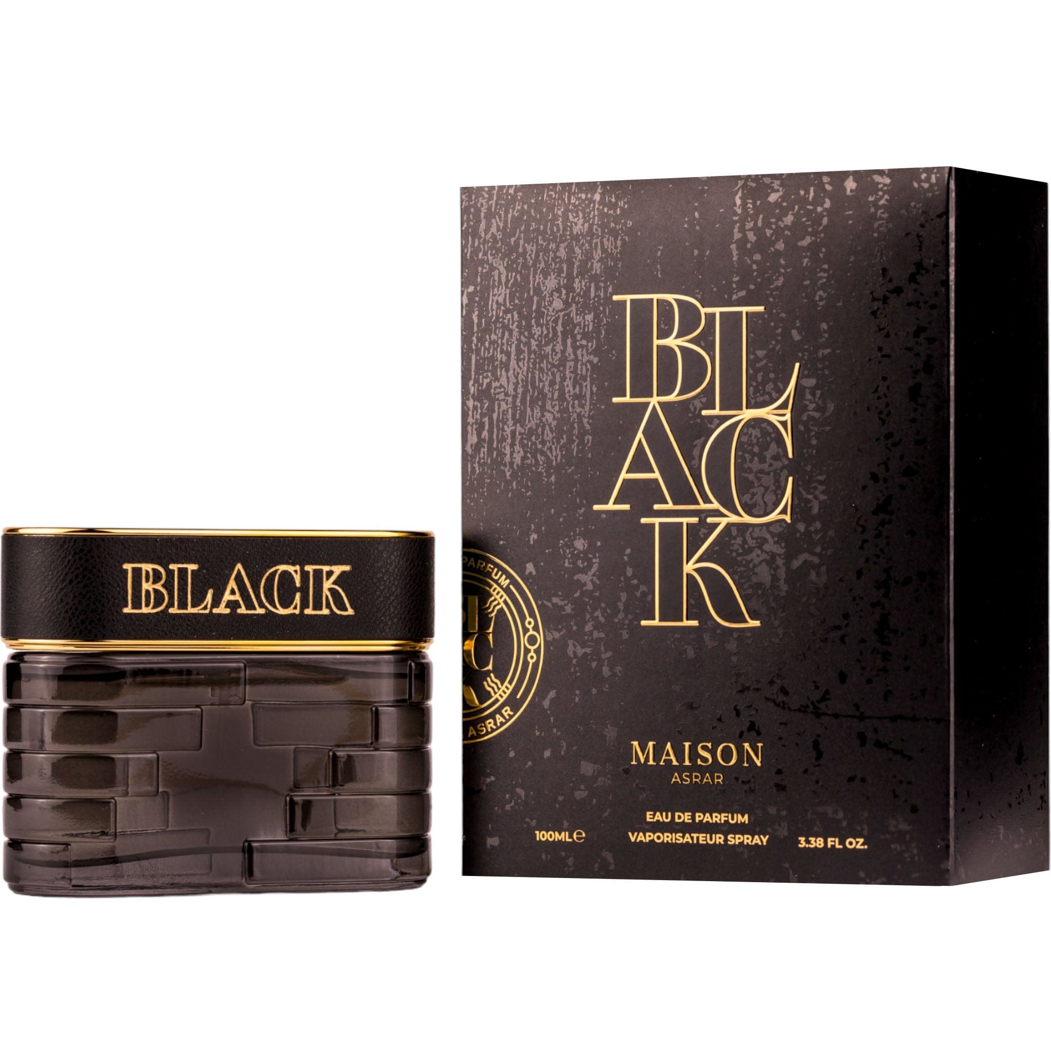 Black by Maison Asrar - Apa de parfum barbati - 100 ml