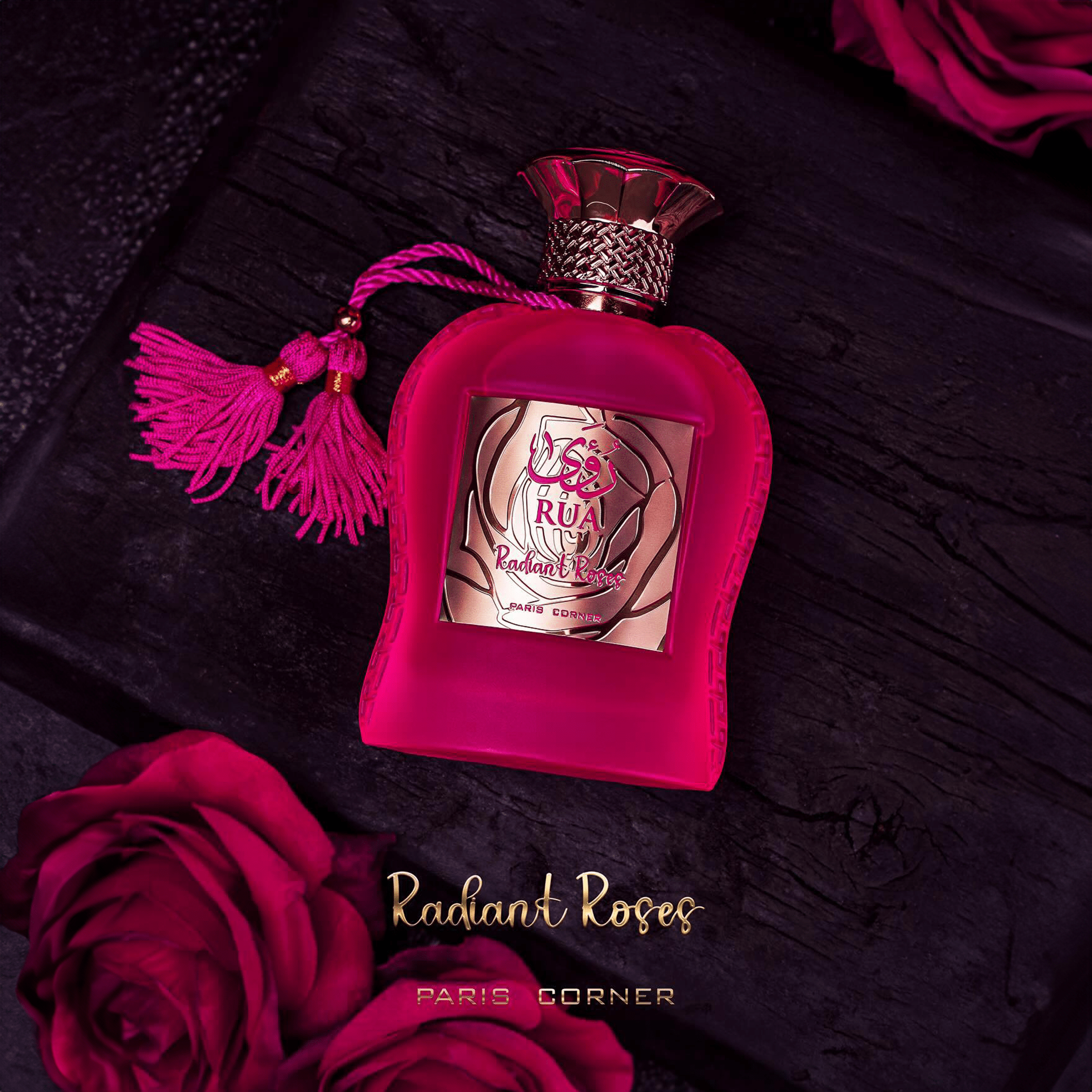 Rua Radiant Roses by Paris Corner - Apa de parfum dama - 100 ml