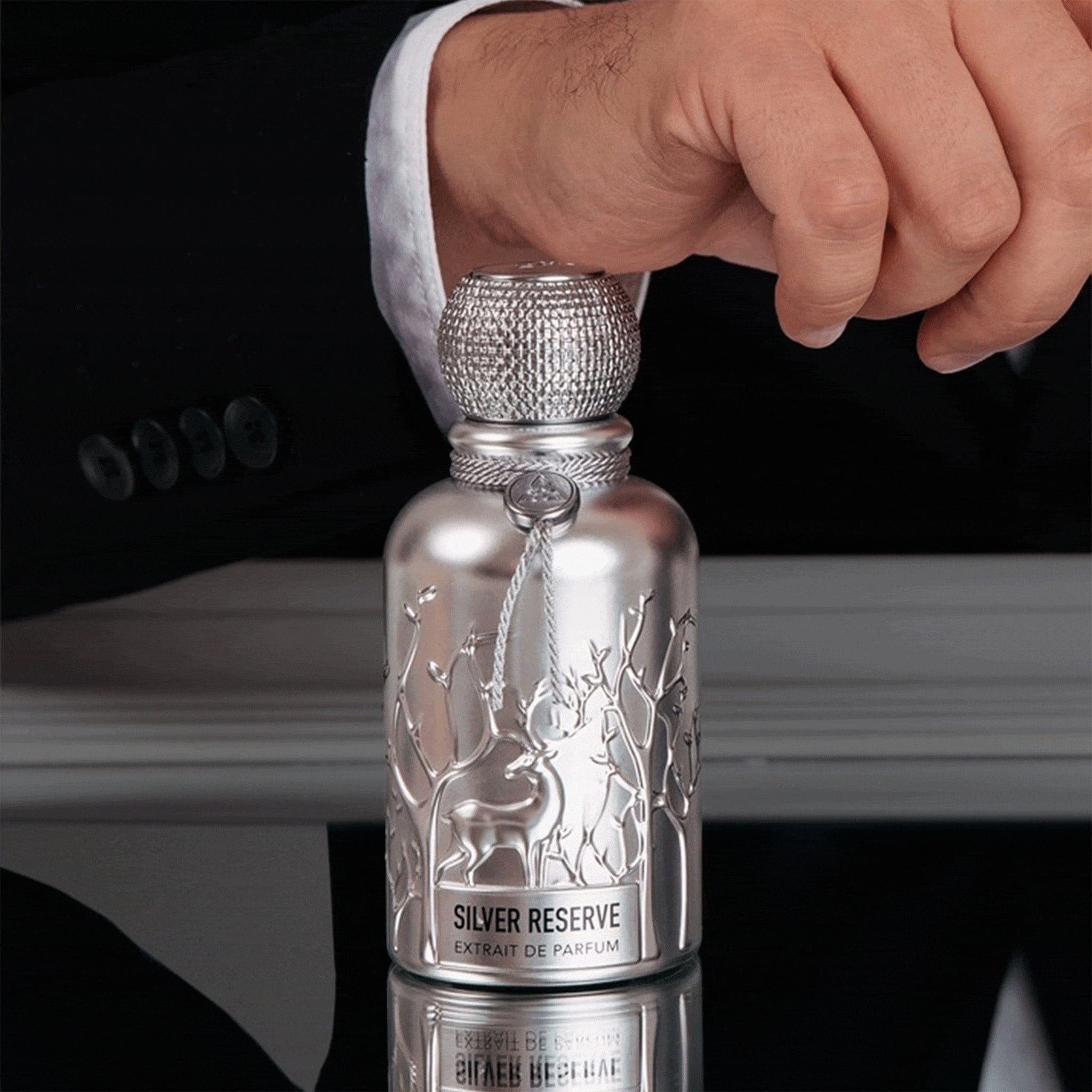 Silver Reserve by Auraa Desire - Extract de parfum barbati - 100 ml