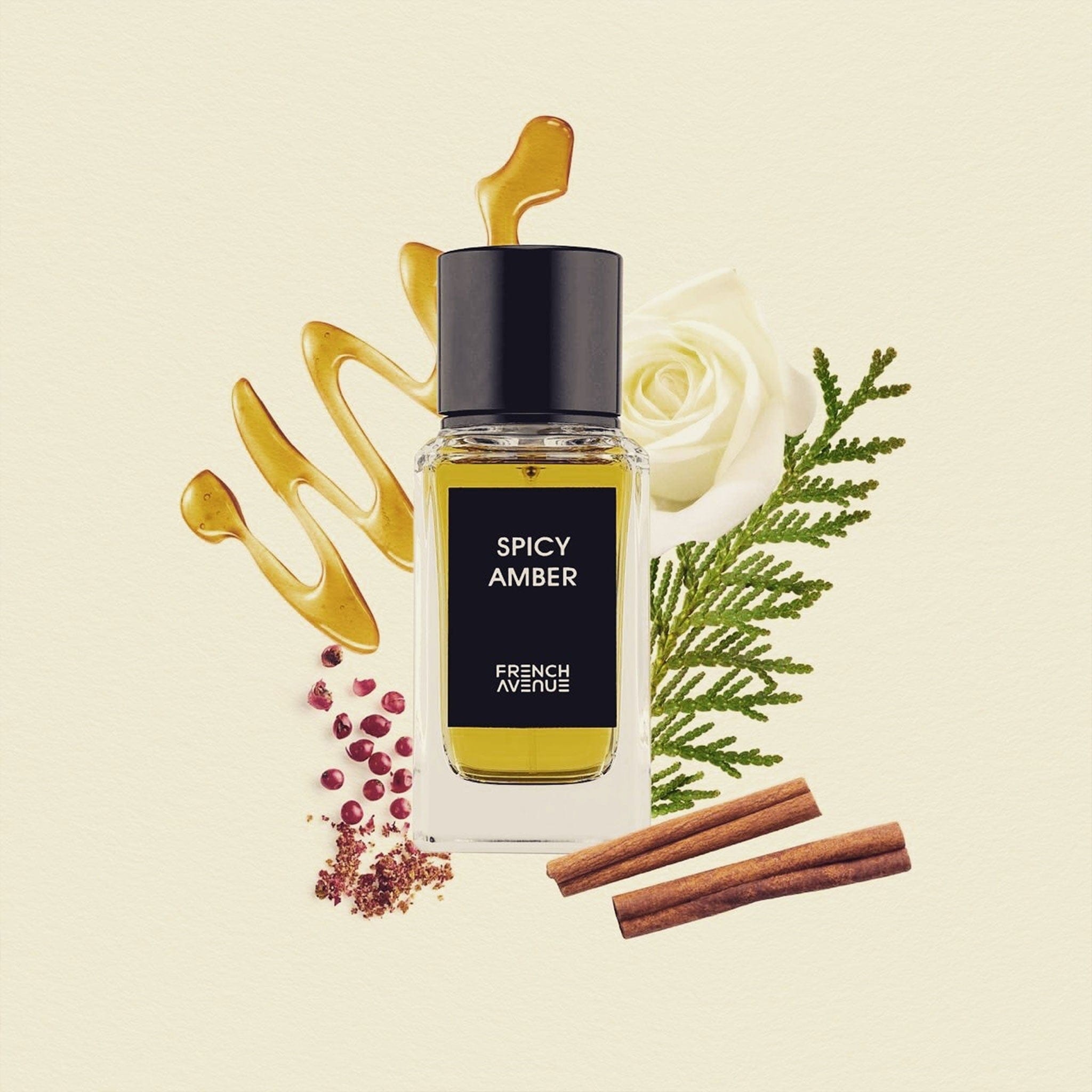 Spicy Amber by French Avenue - Apa de parfum unisex - 100 ml