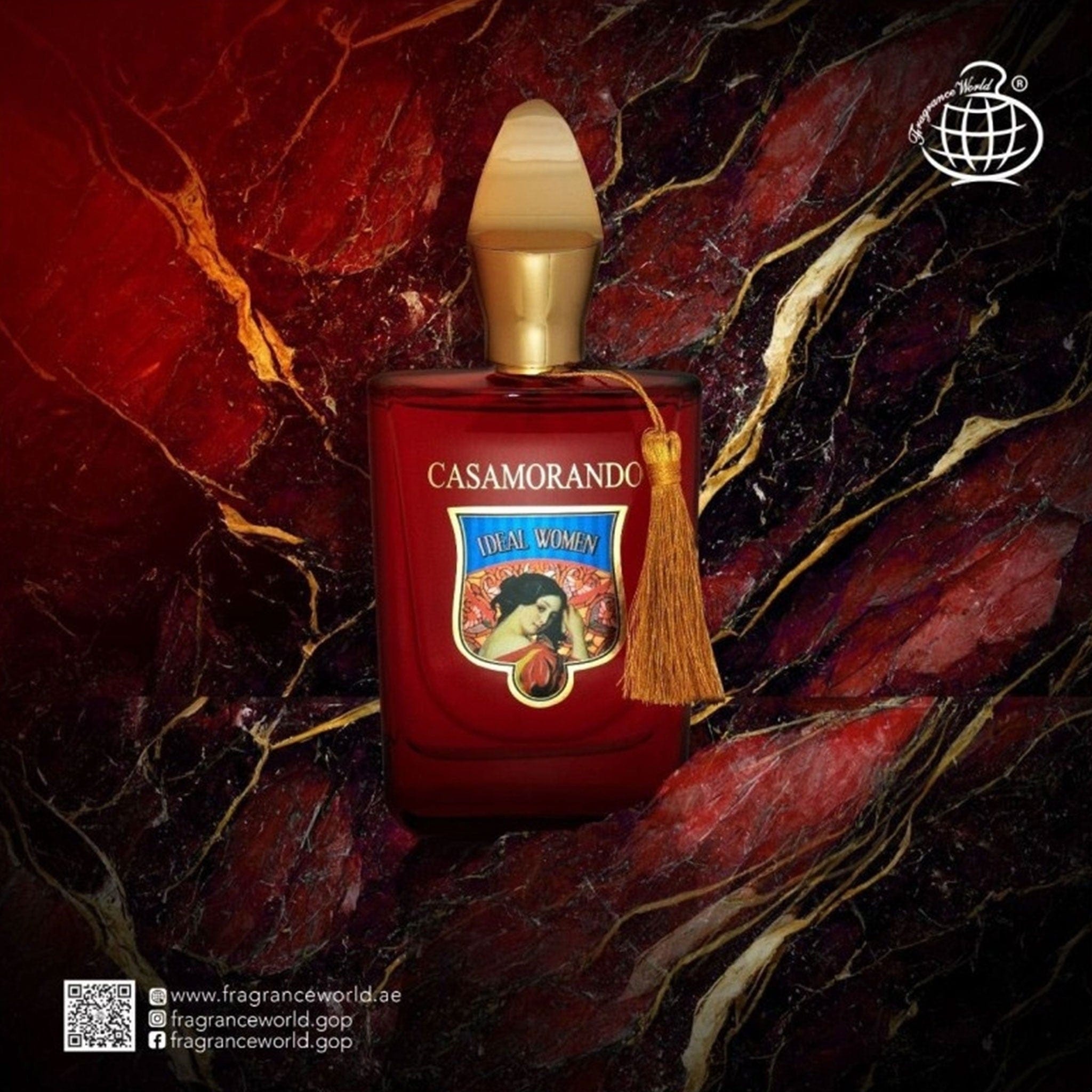 Casamorando Ideal Women by Fragrance World - Apa de Parfum Dama - 100 ml