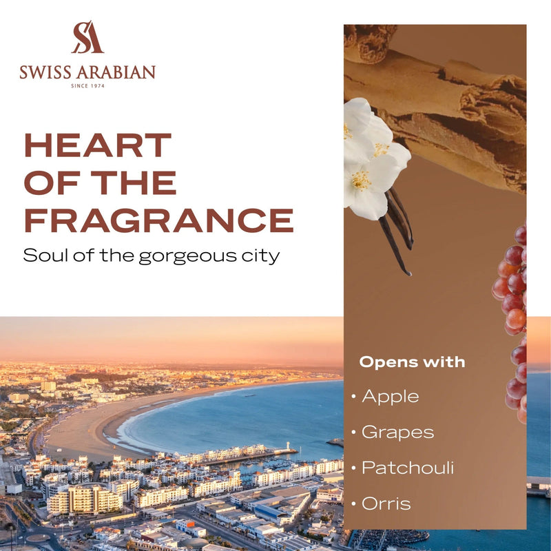 Essence of Casablanca by Swiss Arabian - parfum arabesc de dama - Extract de Parfum 100 ml
