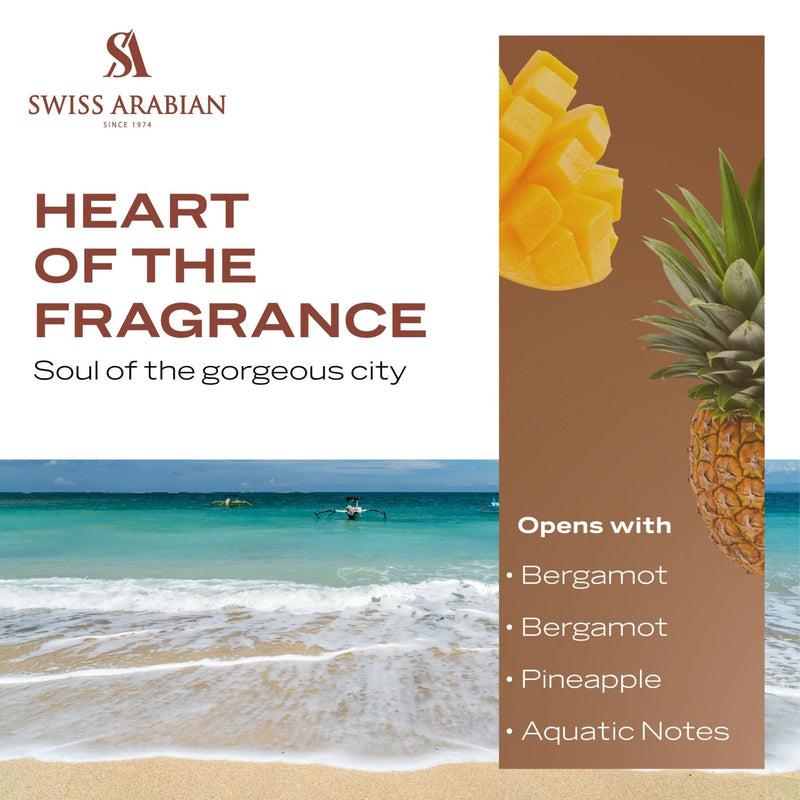 Soul of Bali by Swiss Arabian - parfum arabesc unisex - Extract de Parfum 100 ml