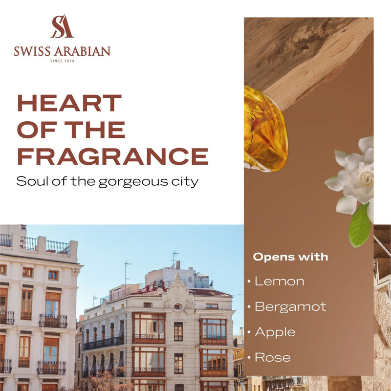 Spirit of Valencia by Swiss Arabian - parfum arabesc unisex - Extract de Parfum 100 ml