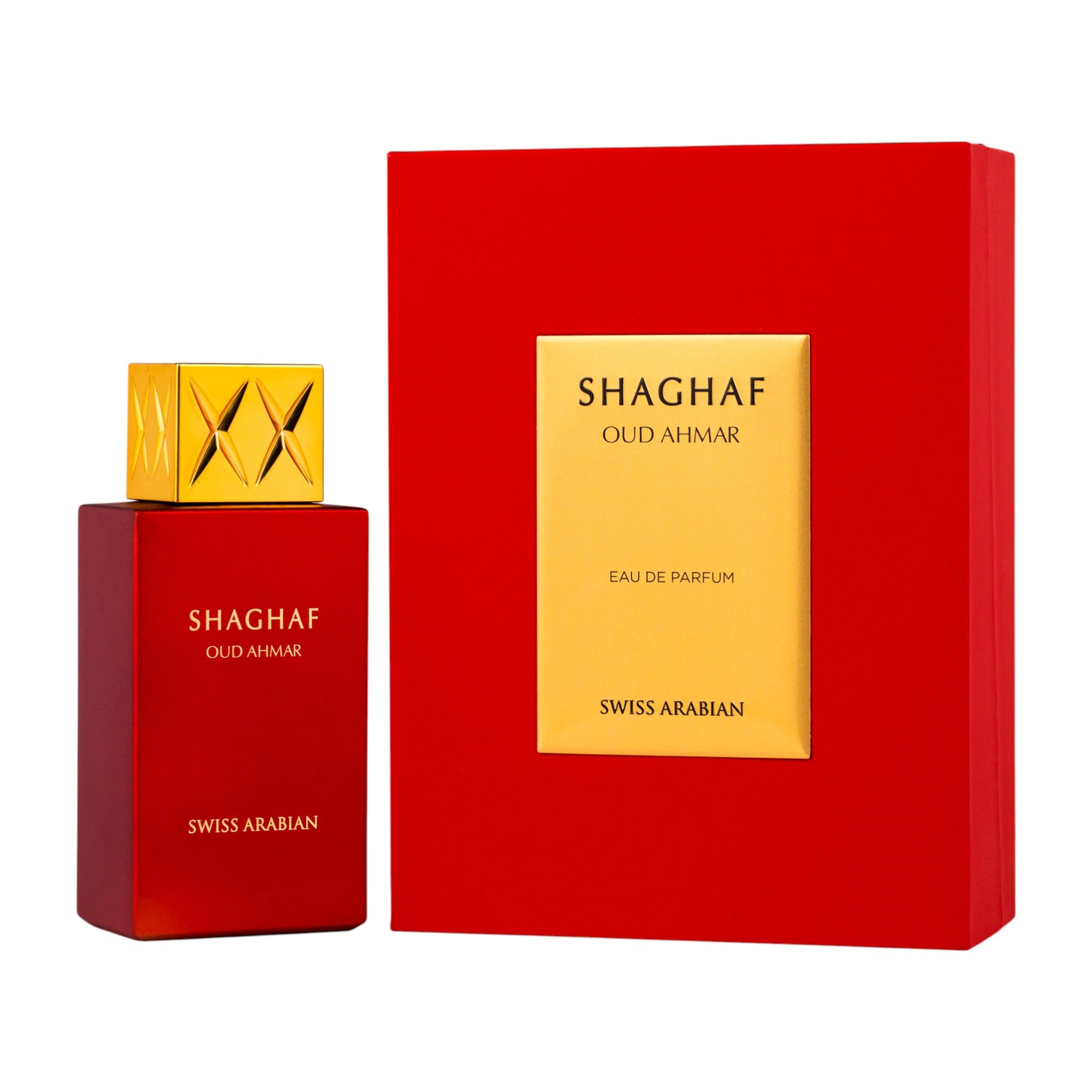 Shaghaf Oud Ahmar by Swiss Arabian - Apa de parfum unisex - 75 ml