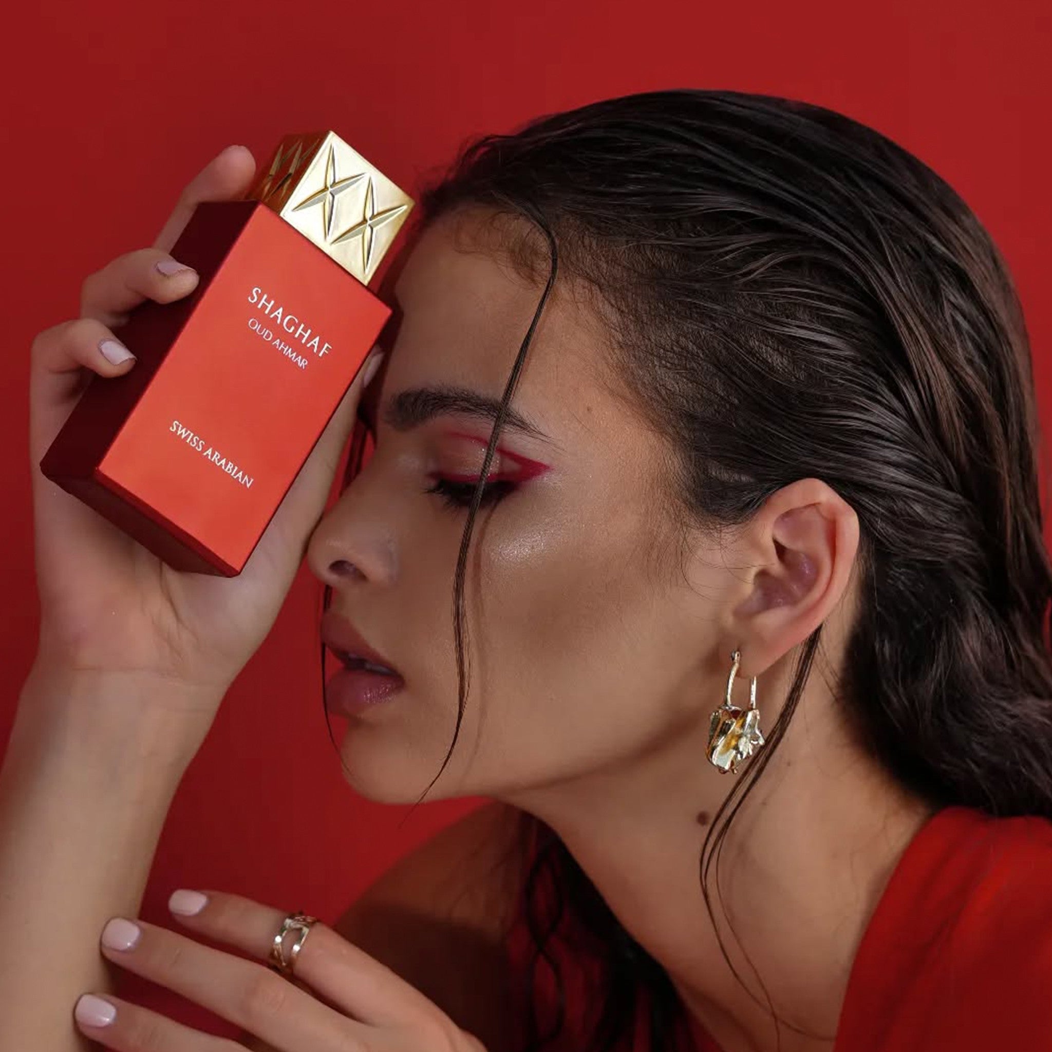 Shaghaf Oud Ahmar by Swiss Arabian - Apa de parfum unisex - 75 ml