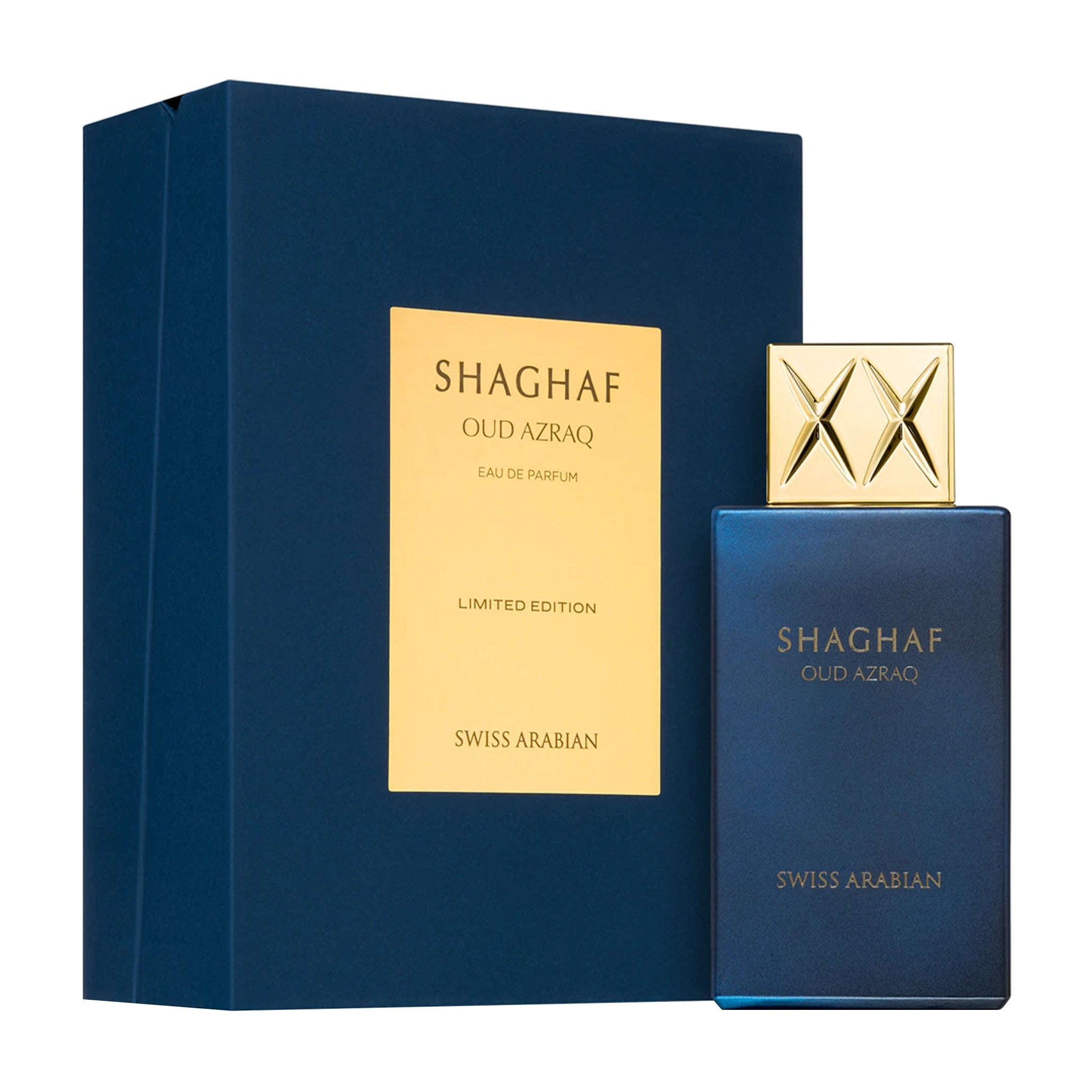 Shaghaf Oud Azraq by Swiss Arabian - Apa de parfum barbati - 75 ml