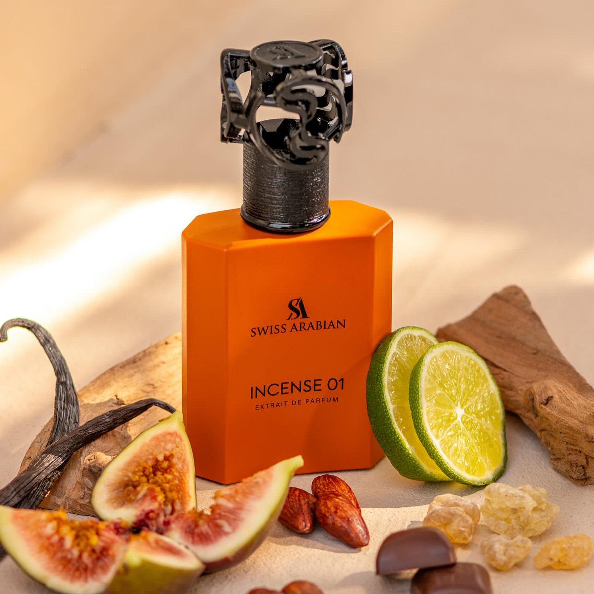 Incense 01 by Swiss Arabian - Extract de Parfum Barbati - 50 ml