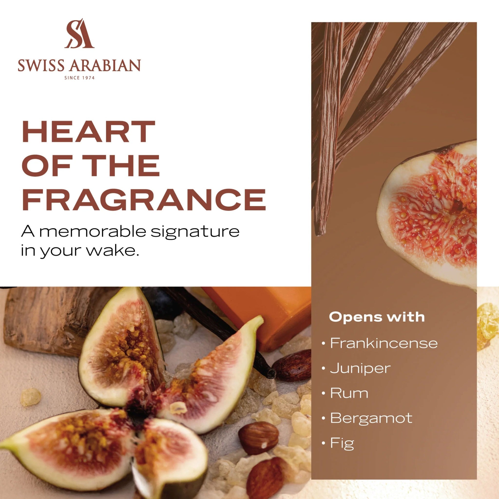 Incense 01 by Swiss Arabian - Extract de Parfum Barbati - 50 ml