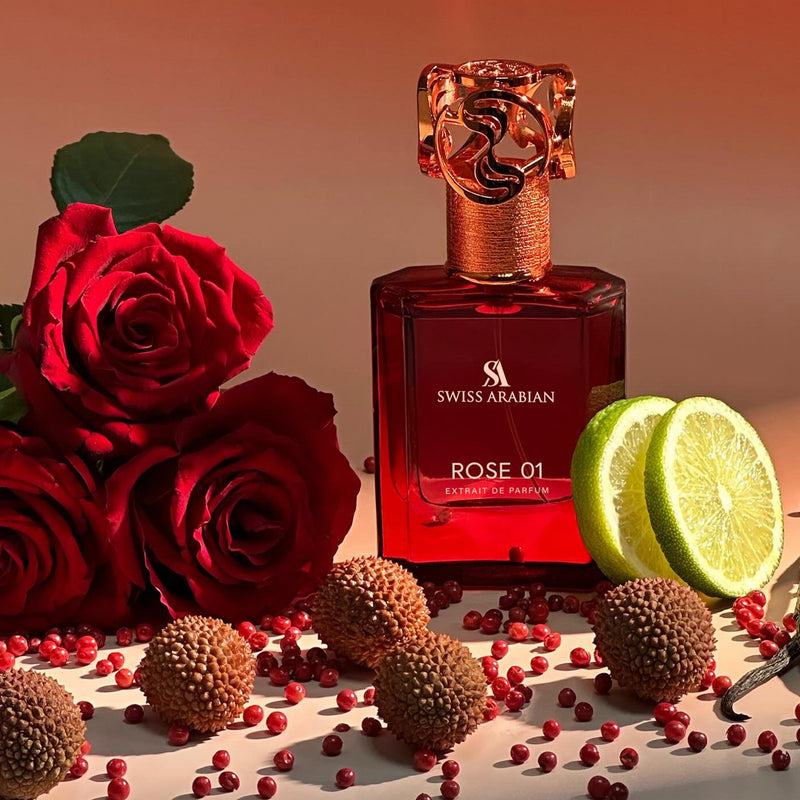 Rose 01 by Swiss Arabian - parfum arabesc de dama - Extract de Parfum 50 ml
