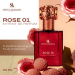 Rose 01 by Swiss Arabian - parfum arabesc de dama - Extract de Parfum 50 ml