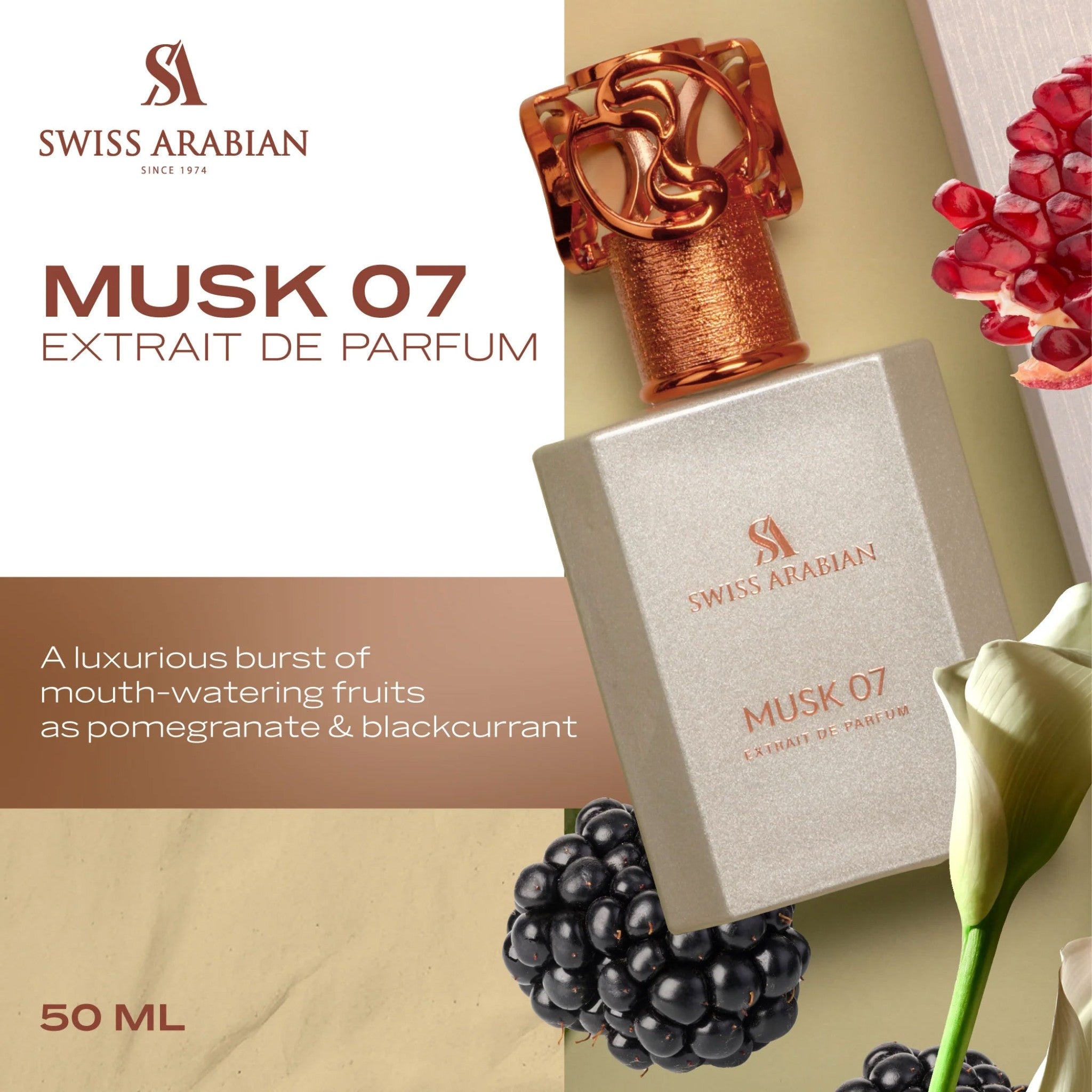 Musk 07 by Swiss Arabian - Extract de Parfum dama - 50 ml