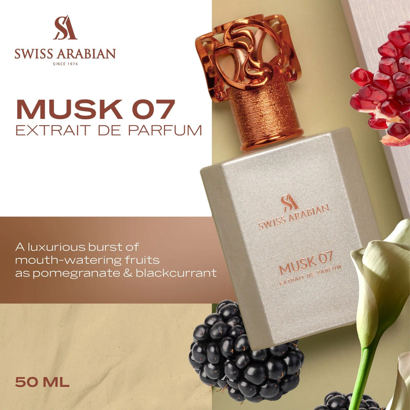 Musk 07 by Swiss Arabian - parfum arabesc de dama - Extract de Parfum 50 ml
