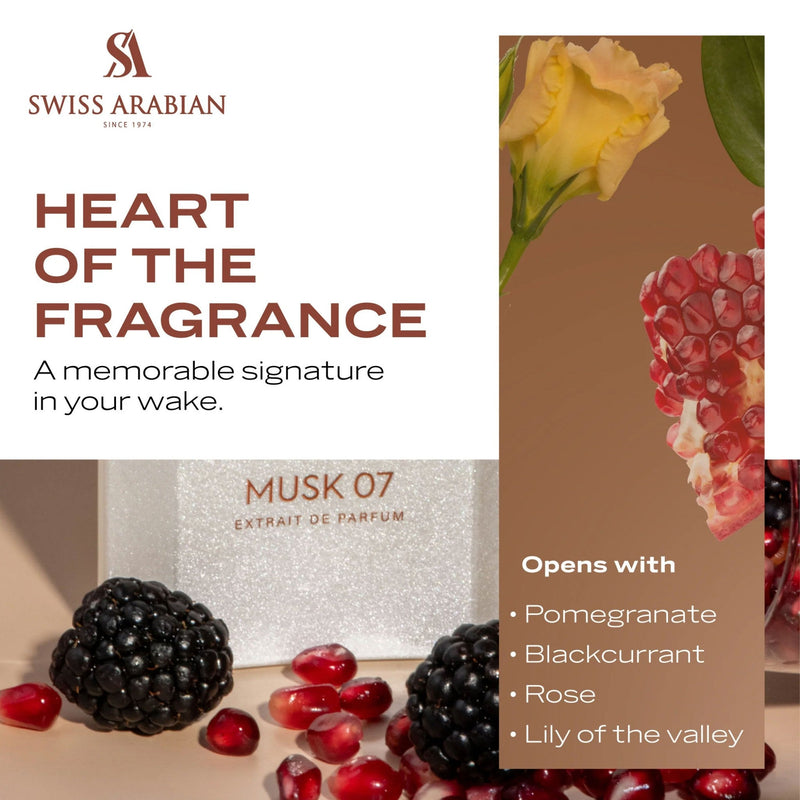 Musk 07 by Swiss Arabian - parfum arabesc de dama - Extract de Parfum 50 ml