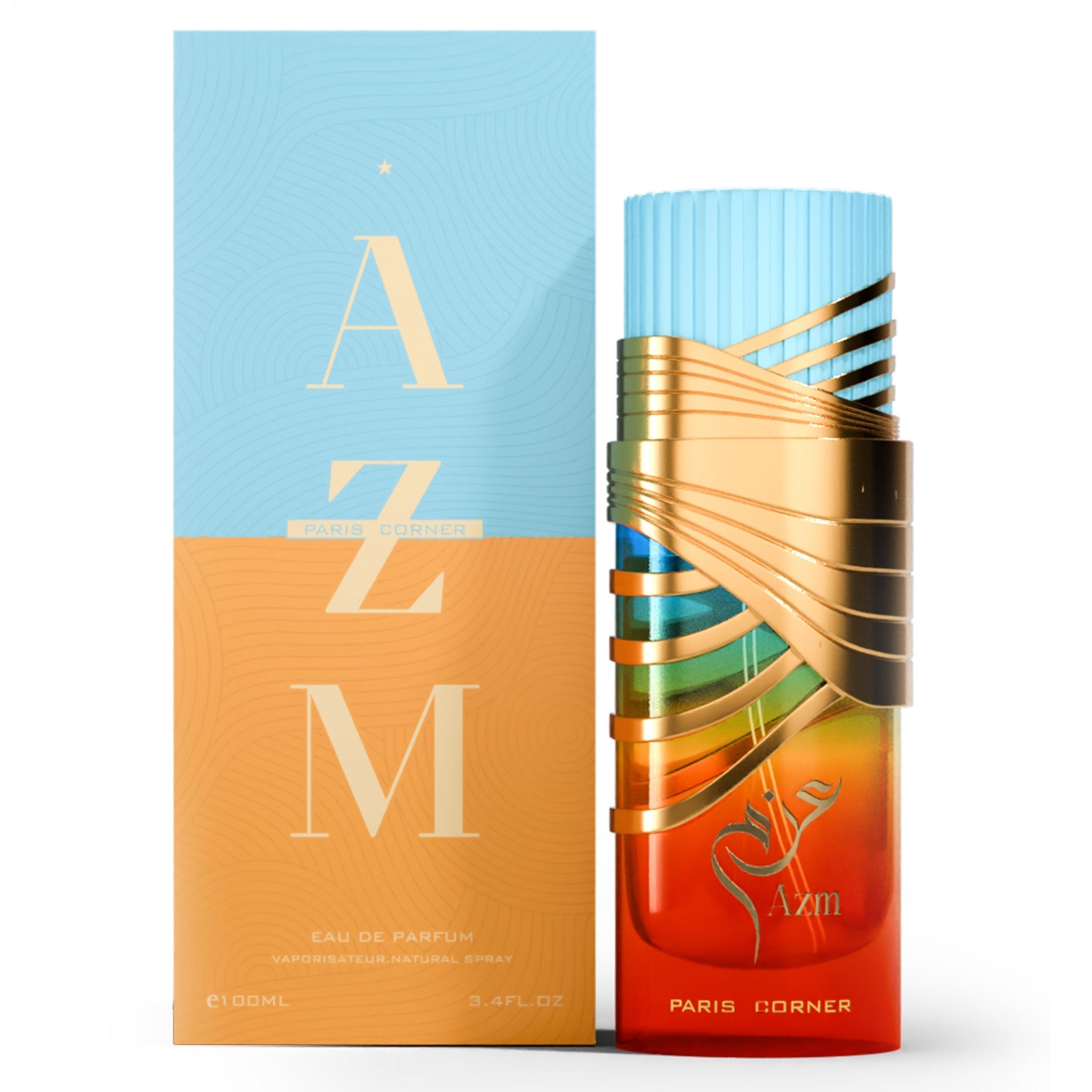 Azm by Paris Corner - Apa de parfum Unisex - 100ml