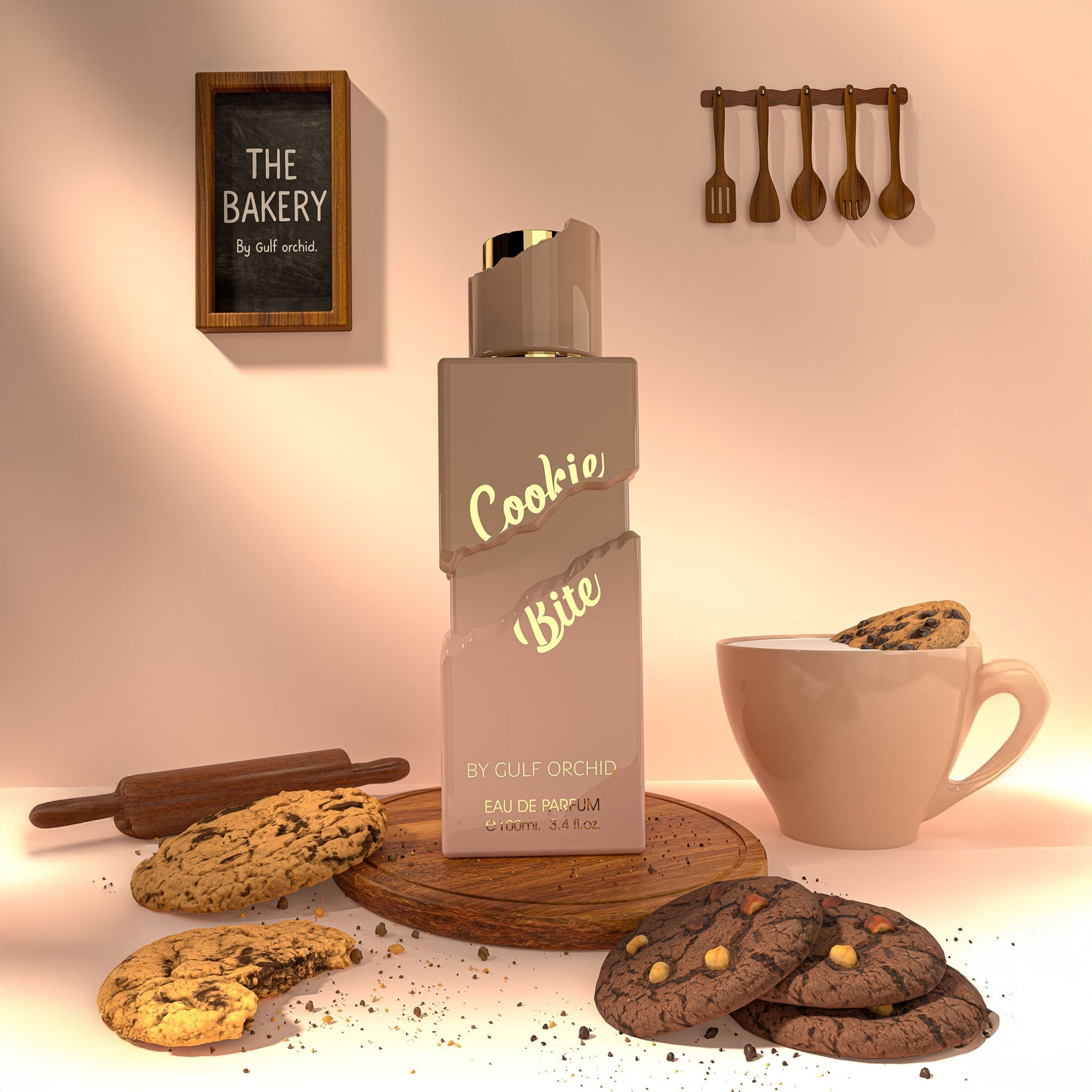 Cookie Bite by Gulf Orchid - Apa de parfum unisex - 100 ml