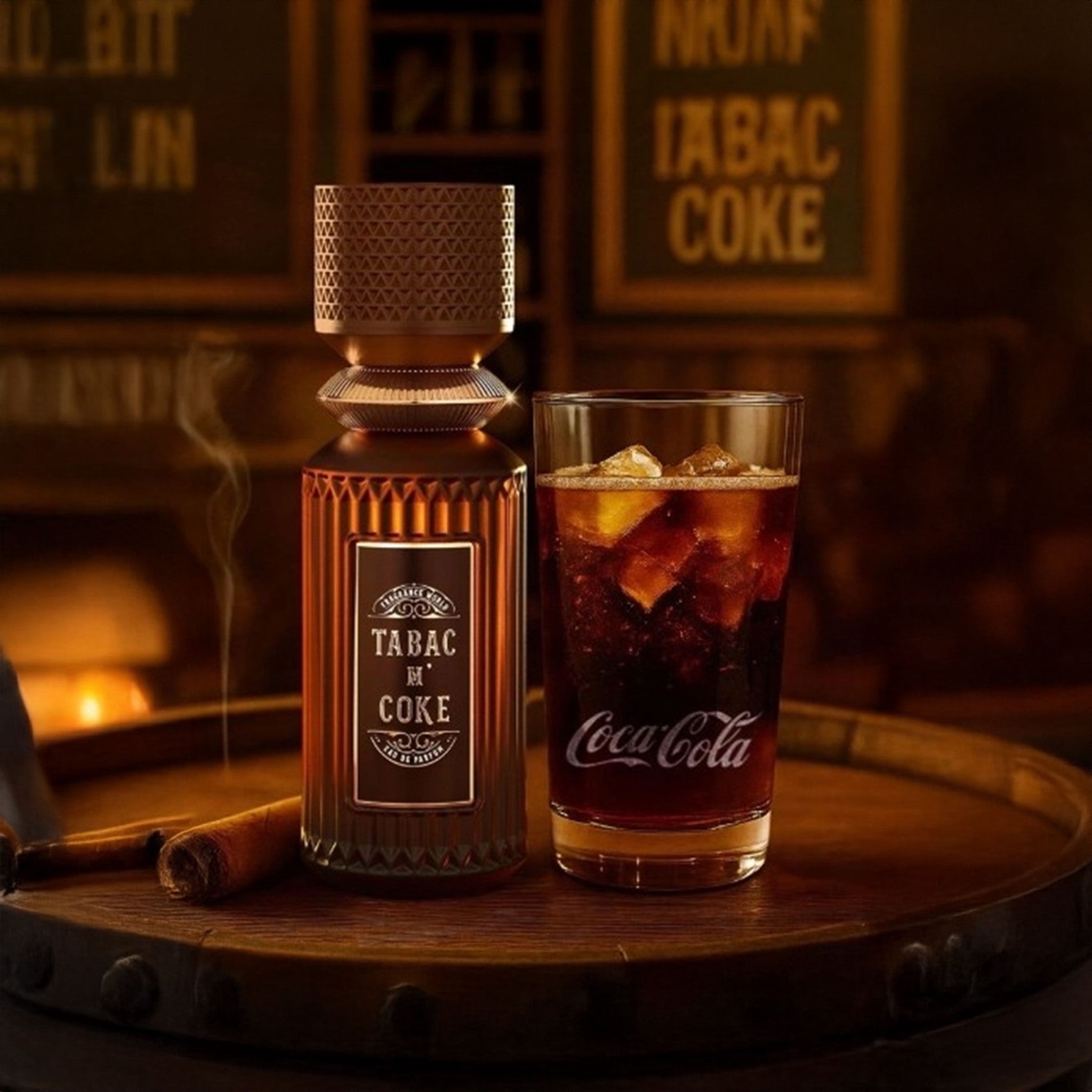 Tabac N' Coke by Fragrance World - Apa de parfum barbati - 100 ml