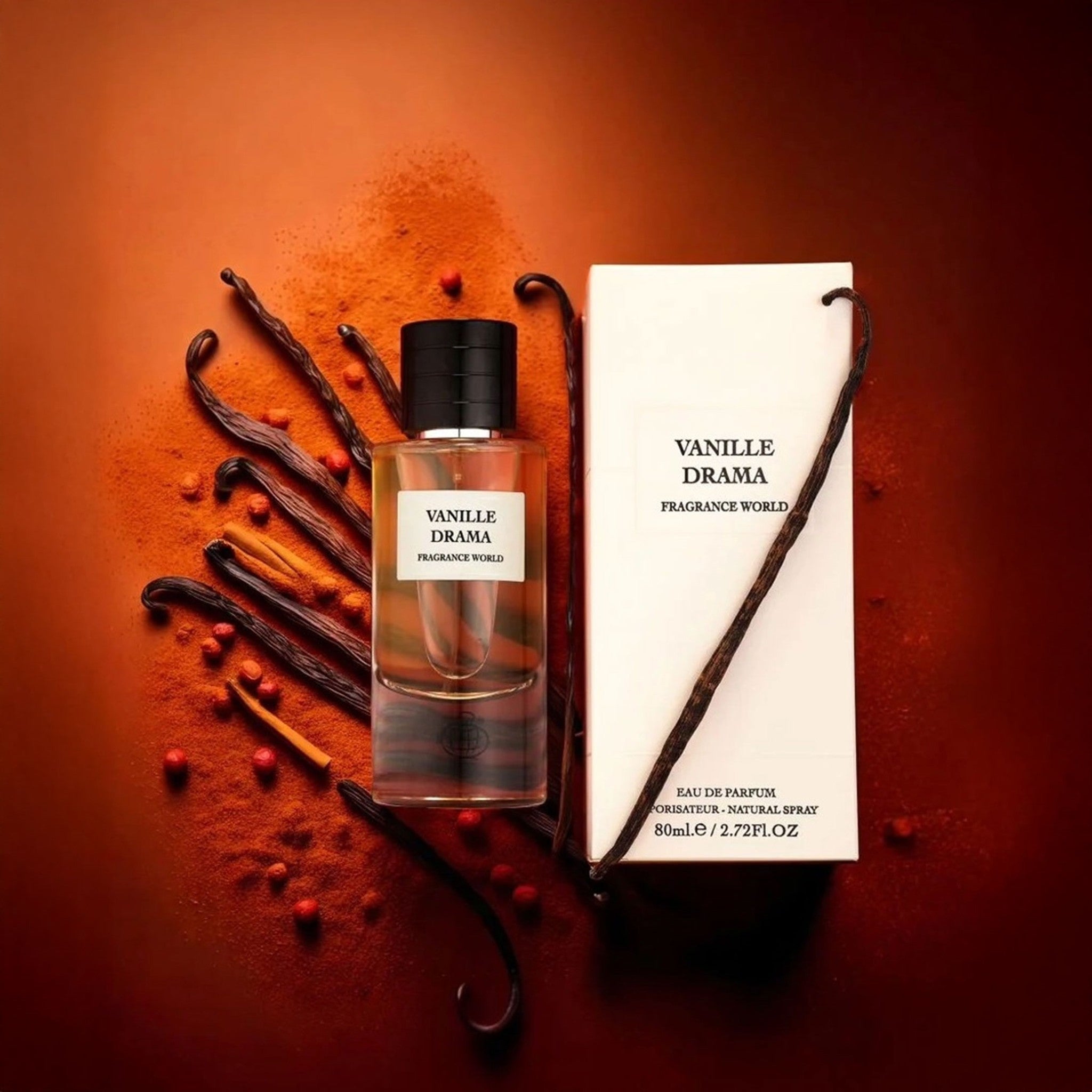 Vanille Drama by Fragrance World - Apa de Parfum Unisex - 80ml