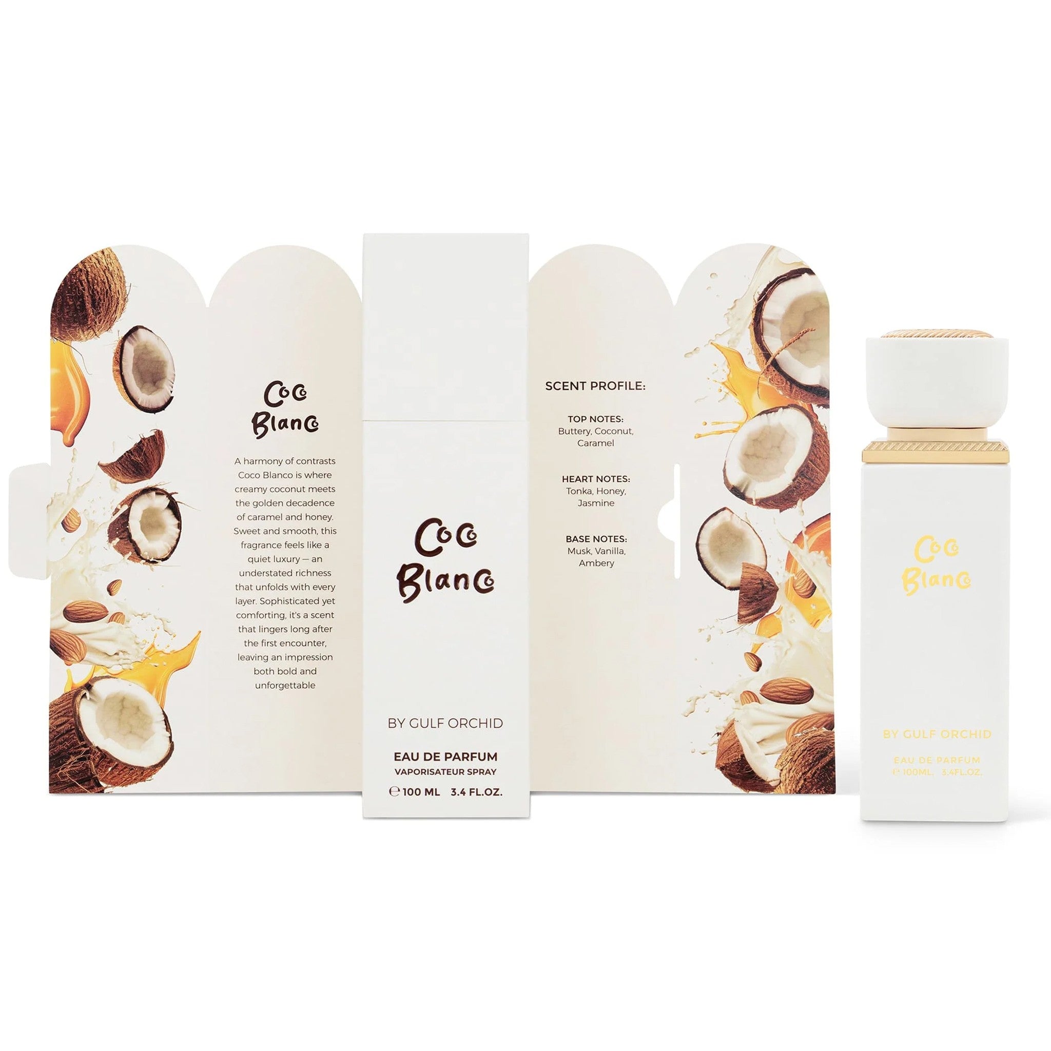 Coco Blanco by Gulf Orchid - Apa de parfum unisex - 100 ml