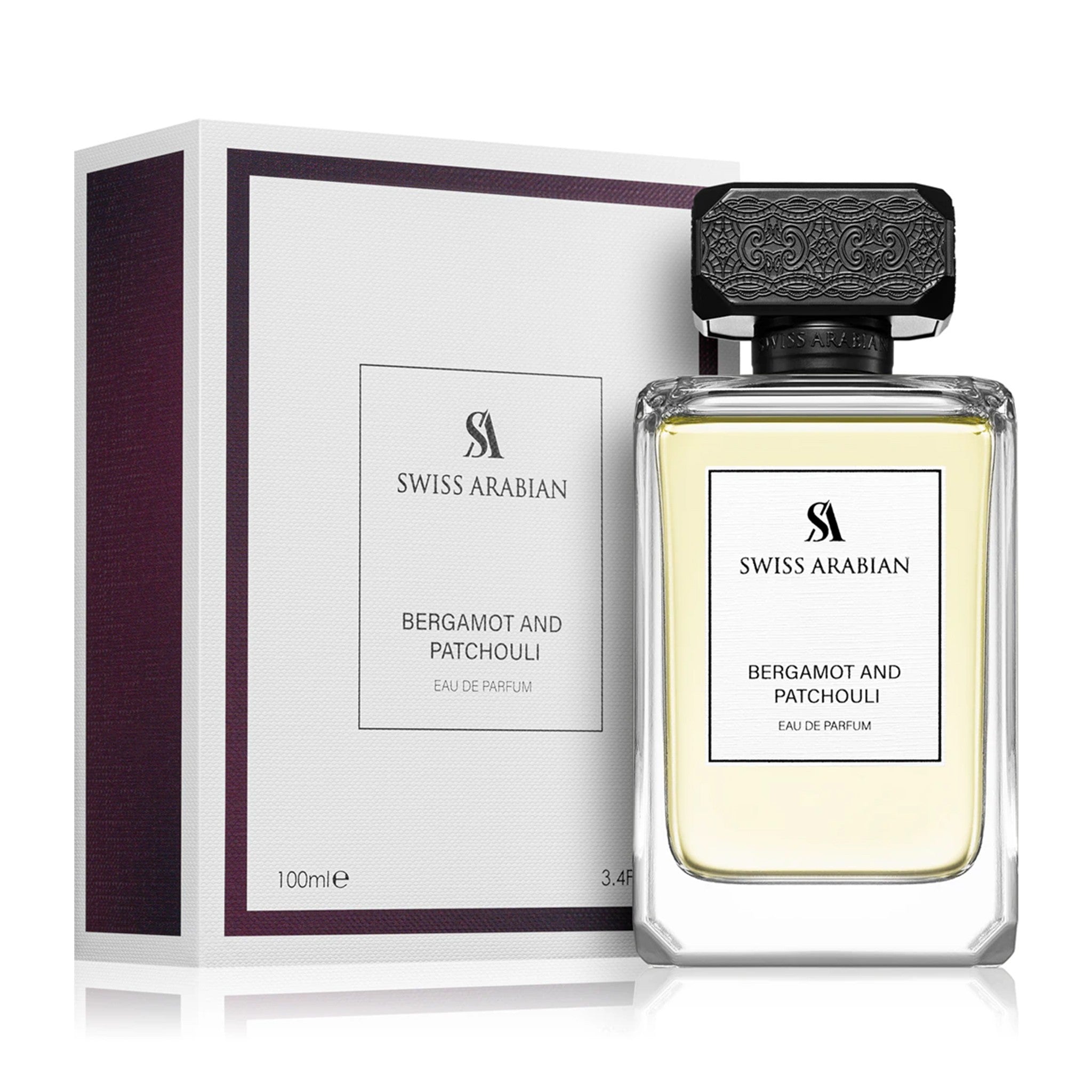Bergamot and Patchouli by Swiss Arabian - Apa de parfum barbati - 100 ml