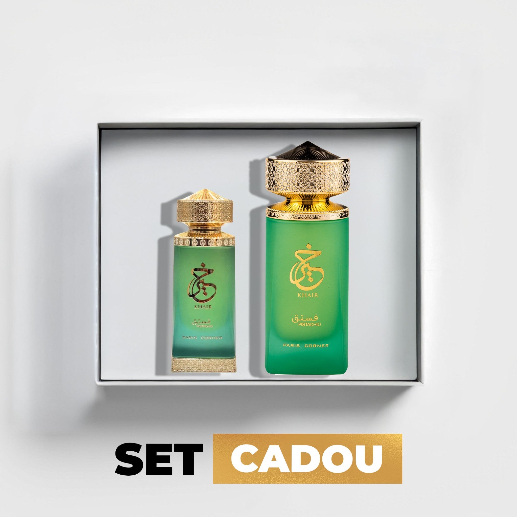Khair Pistachio set by Paris Corner - Femei - Set Cadou - 125ml