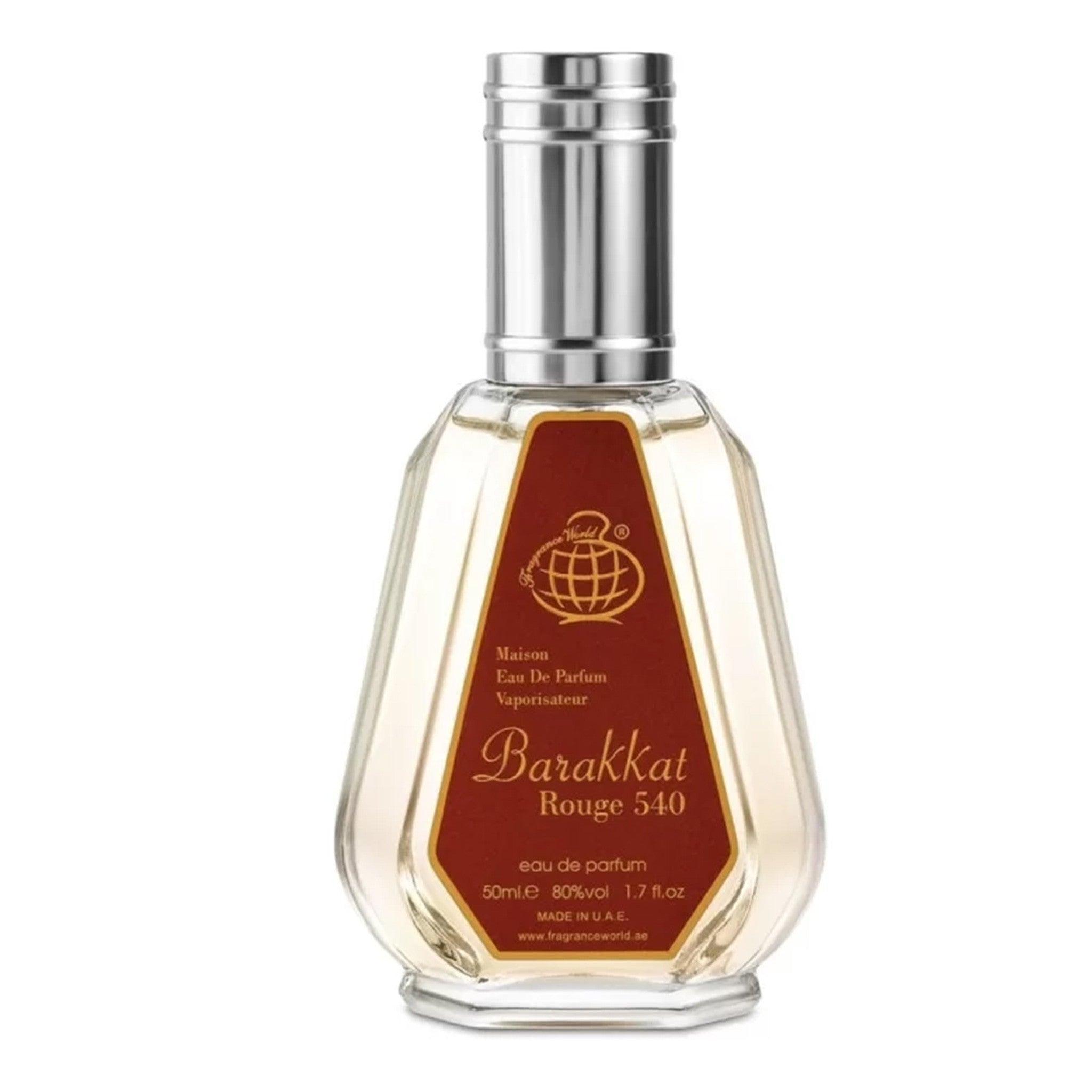 Barakkat Rouge 540 by Fragrance World - Apa de Parfum Unisex - 50 ml