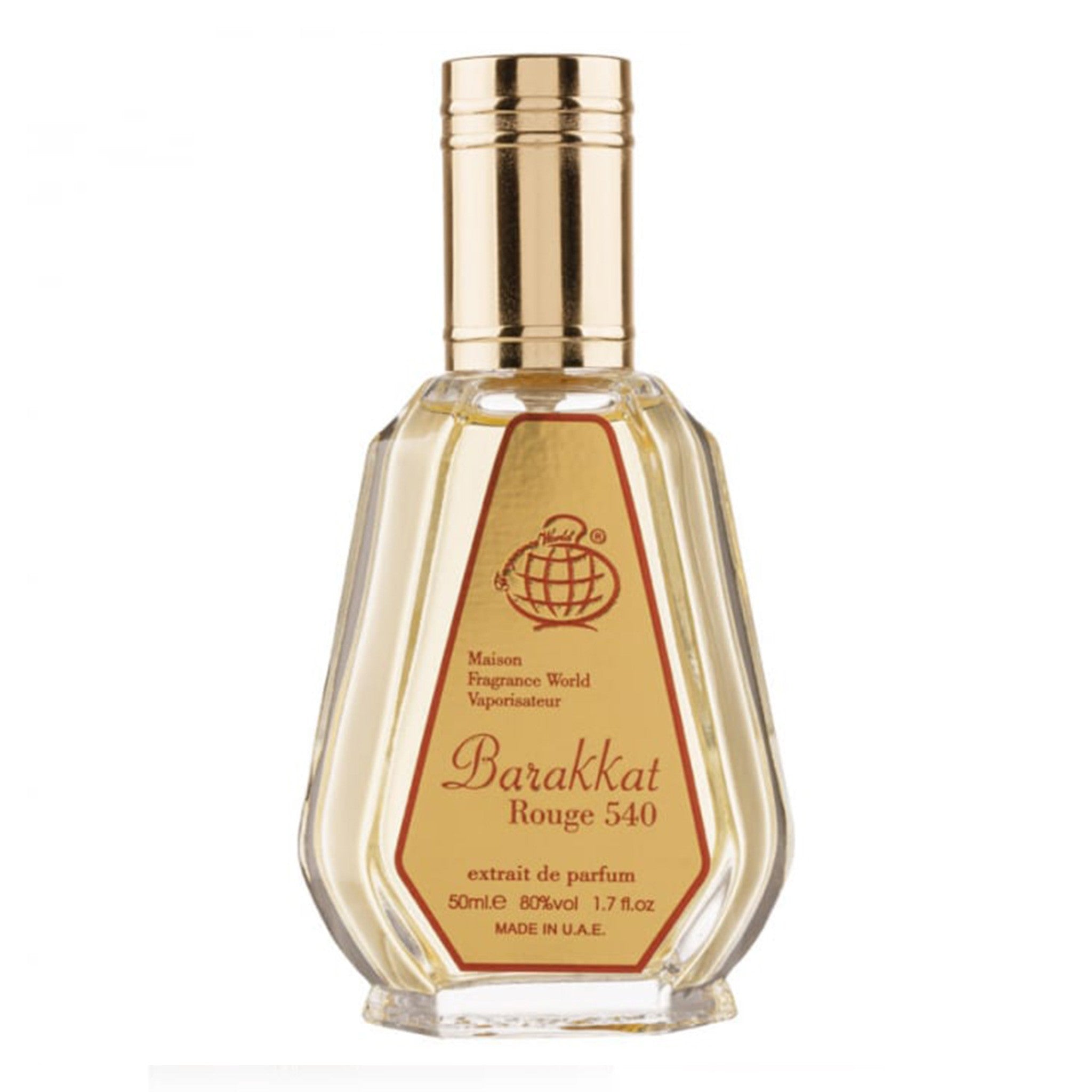 Barakkat Rouge 540 by Fragrance World - Apa de Parfum Unisex - 50 ml