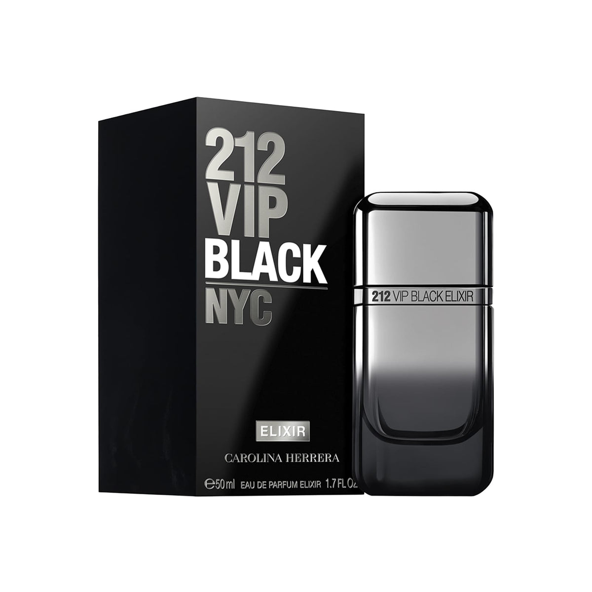 212 VIP Black Elixir by Carolina Herrera - Apa de Parfum Barbati - 50 ml
