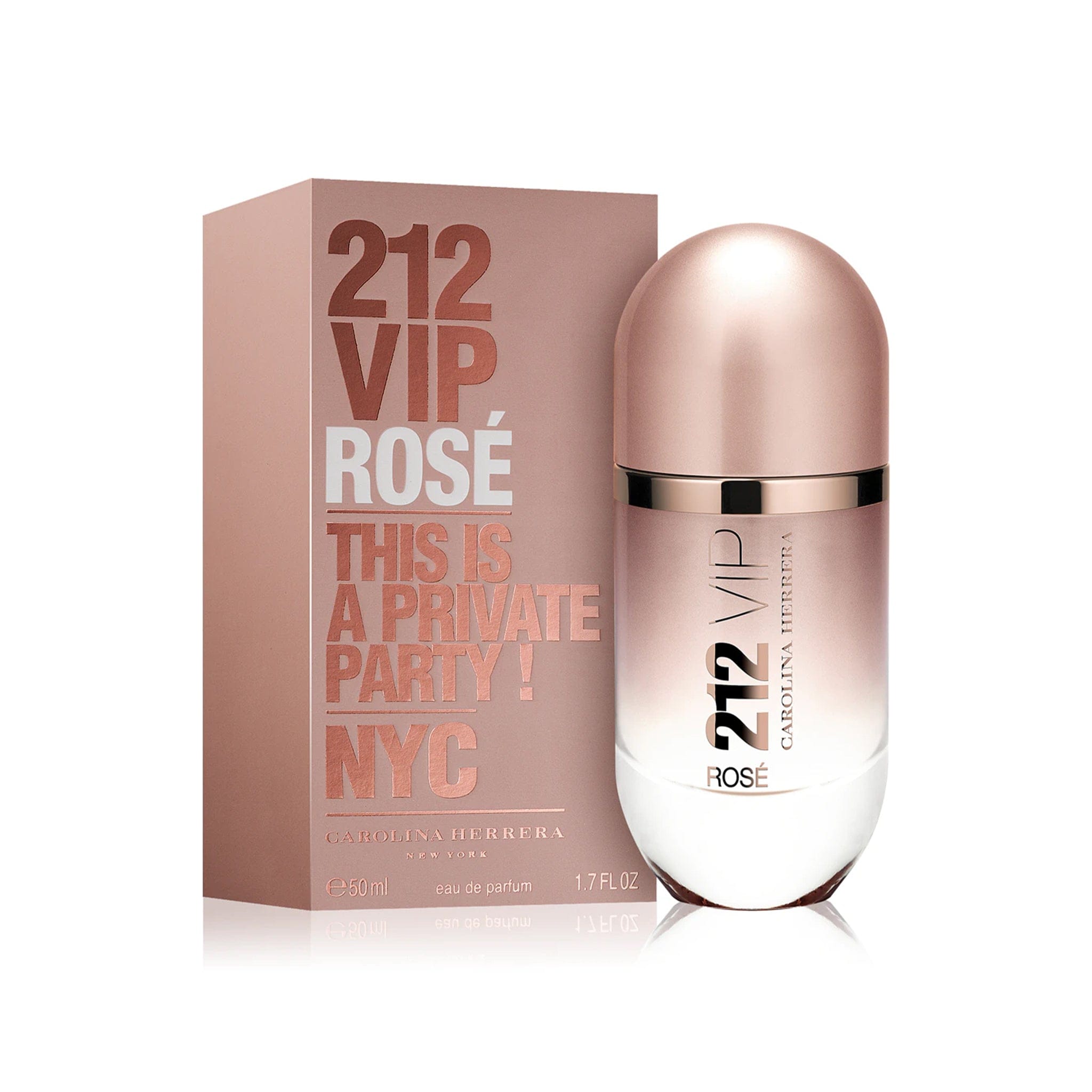 212 VIP Rose by Carolina Herrera - Apa de Parfum Femei - 50 ml