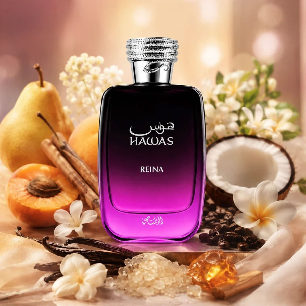 Hawas Reina by Rasasi - Apa de parfum Dama - 100 ml