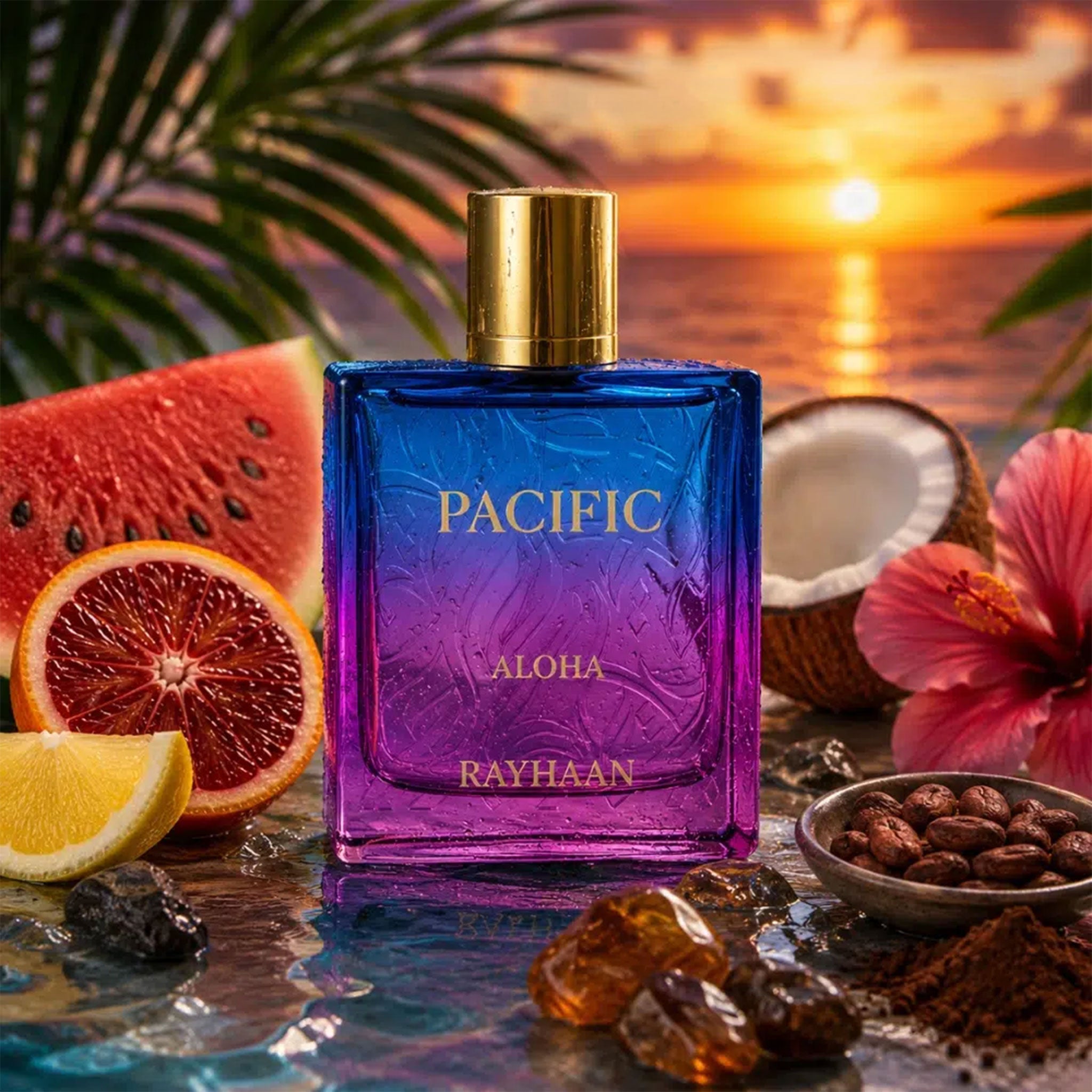 Pacific Aloha by Rayhaan - Apa de parfum unisex - 100 ml