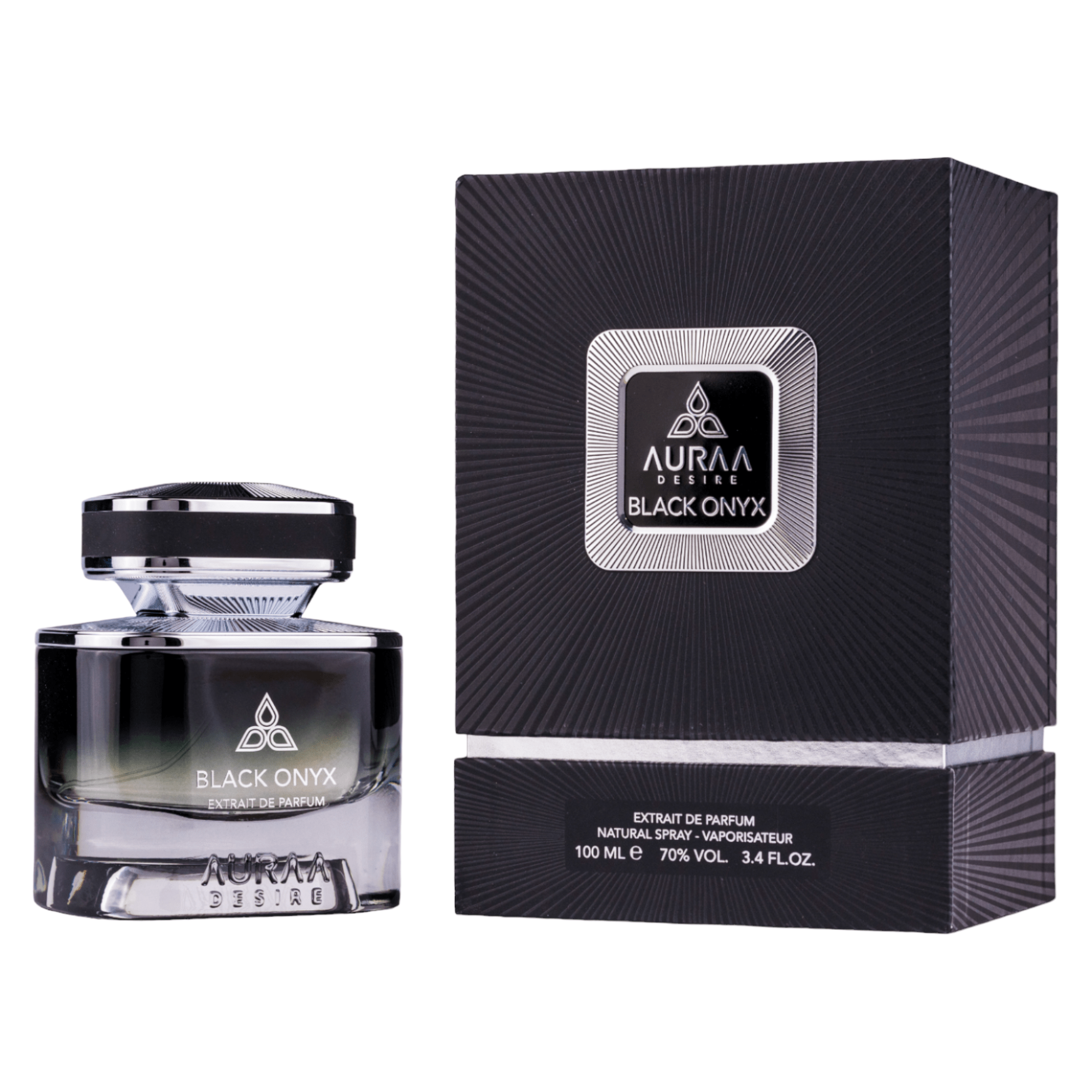 Black Onyx by Auraa Desire - Extract de parfum barbati - 100 ml