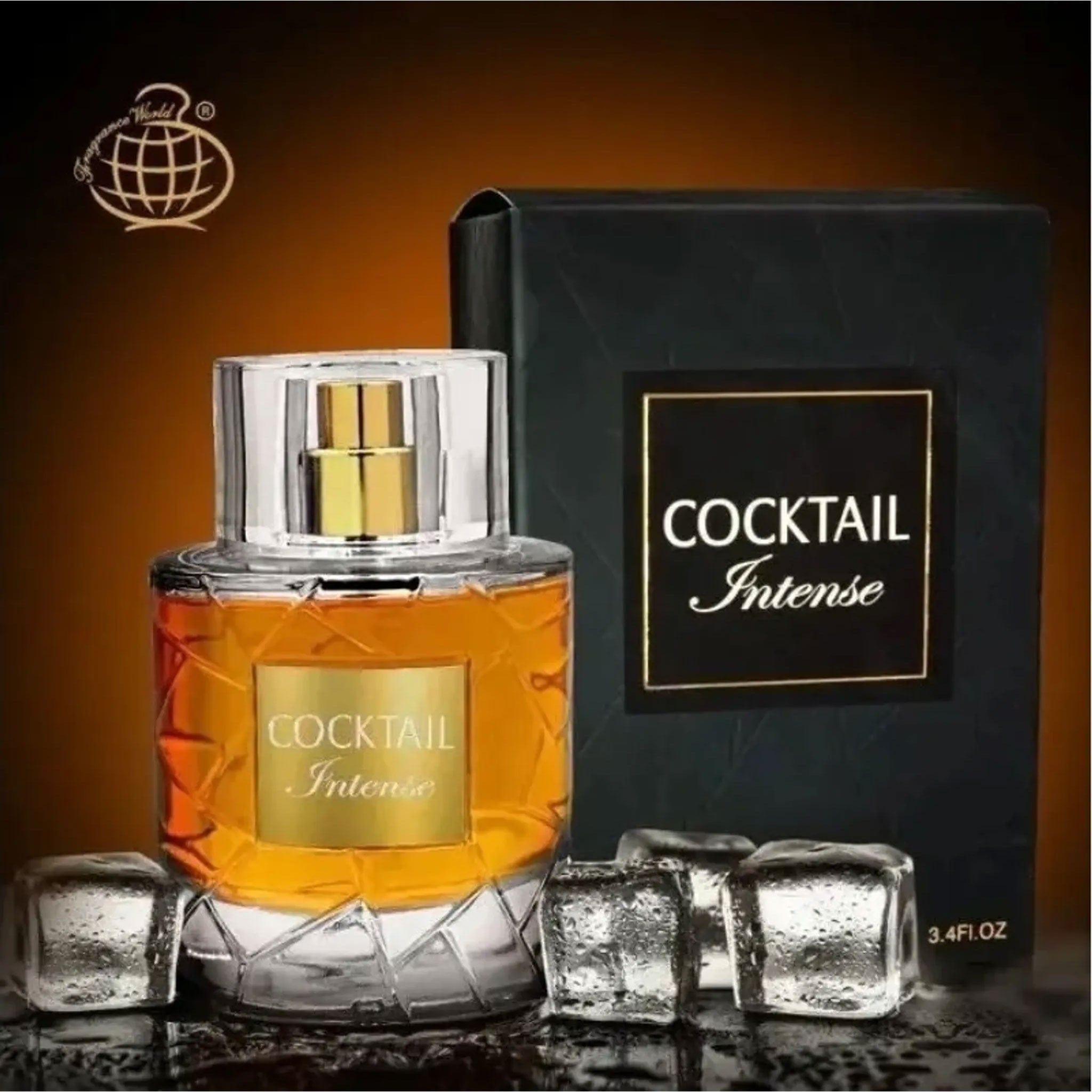 Cocktail Intense by Fragrance World - Apa de Parfum Unisex - 100 ml