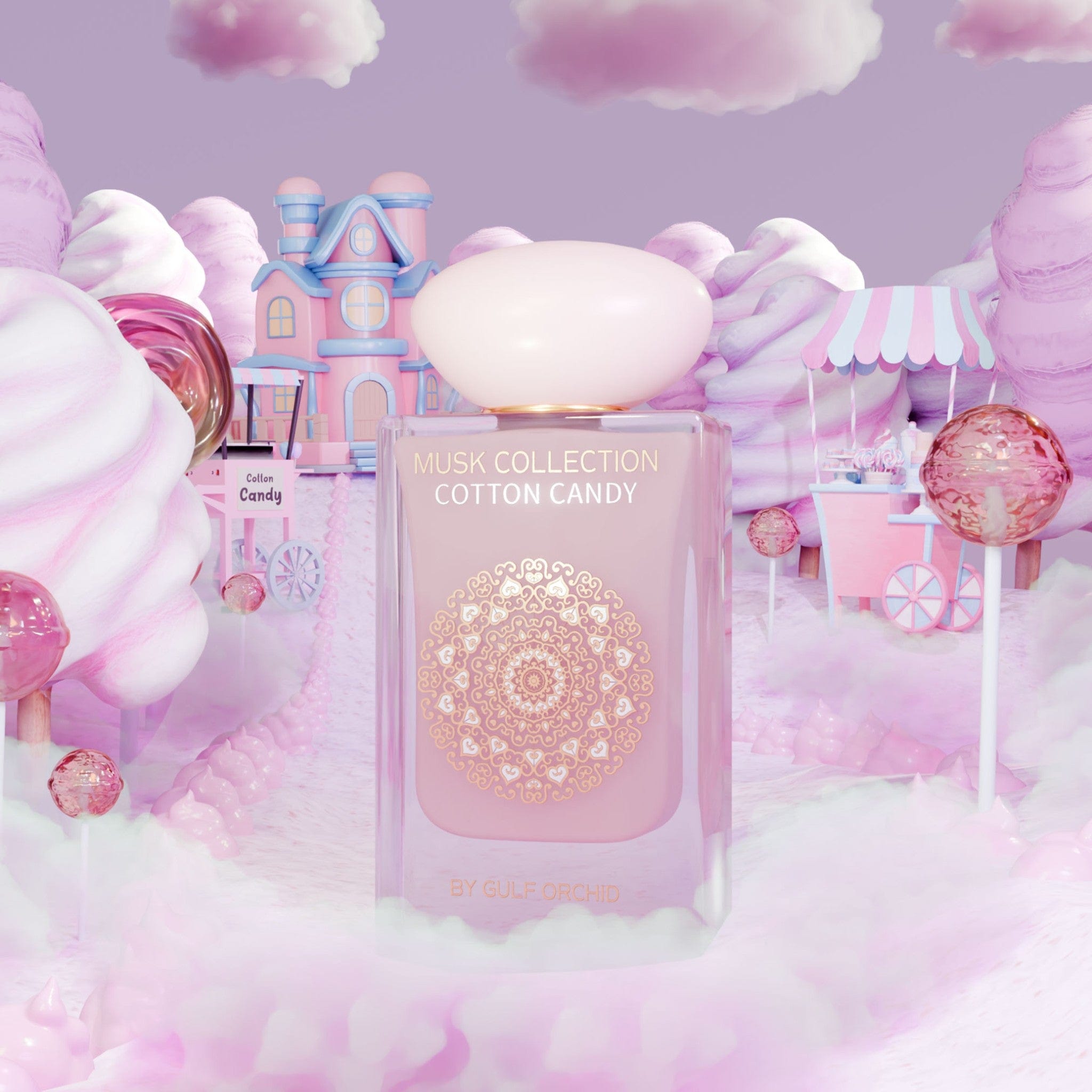 Cotton Candy by Gulf Orchid - Apa de parfum dama - 60 ml