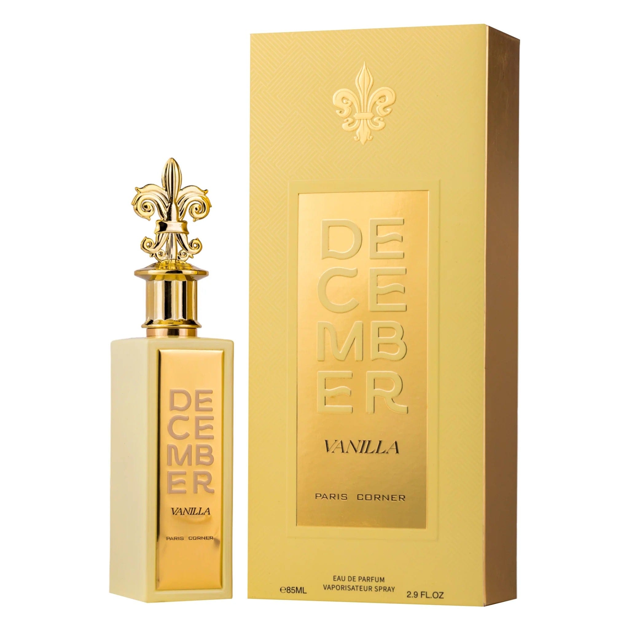 December Vanilla by Paris Corner - Apa de parfum Unisex - 85 ml